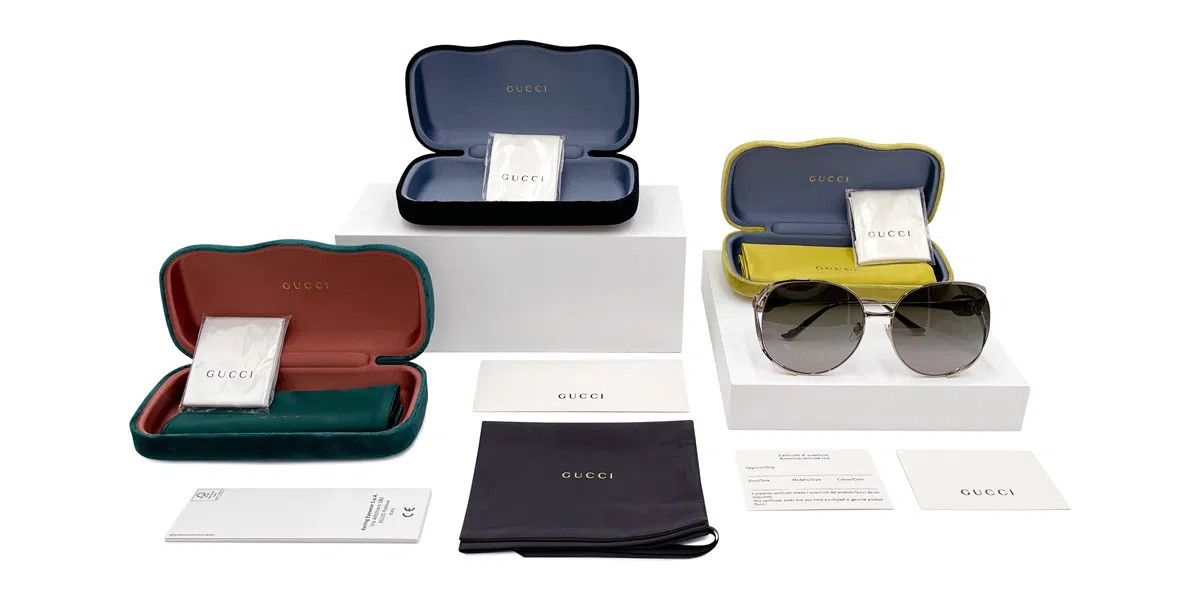 Gucci NEW GUCCI GG1338SK-003 Black Size ONE SIZE - 5 Thumbnail