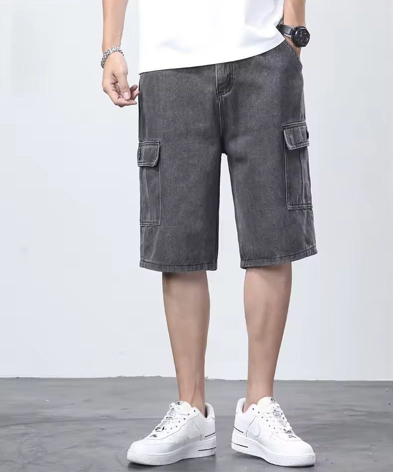 Japanese Brand × Vintage Denim Shorts for Men's Size US 31 - 1 Thumbnail