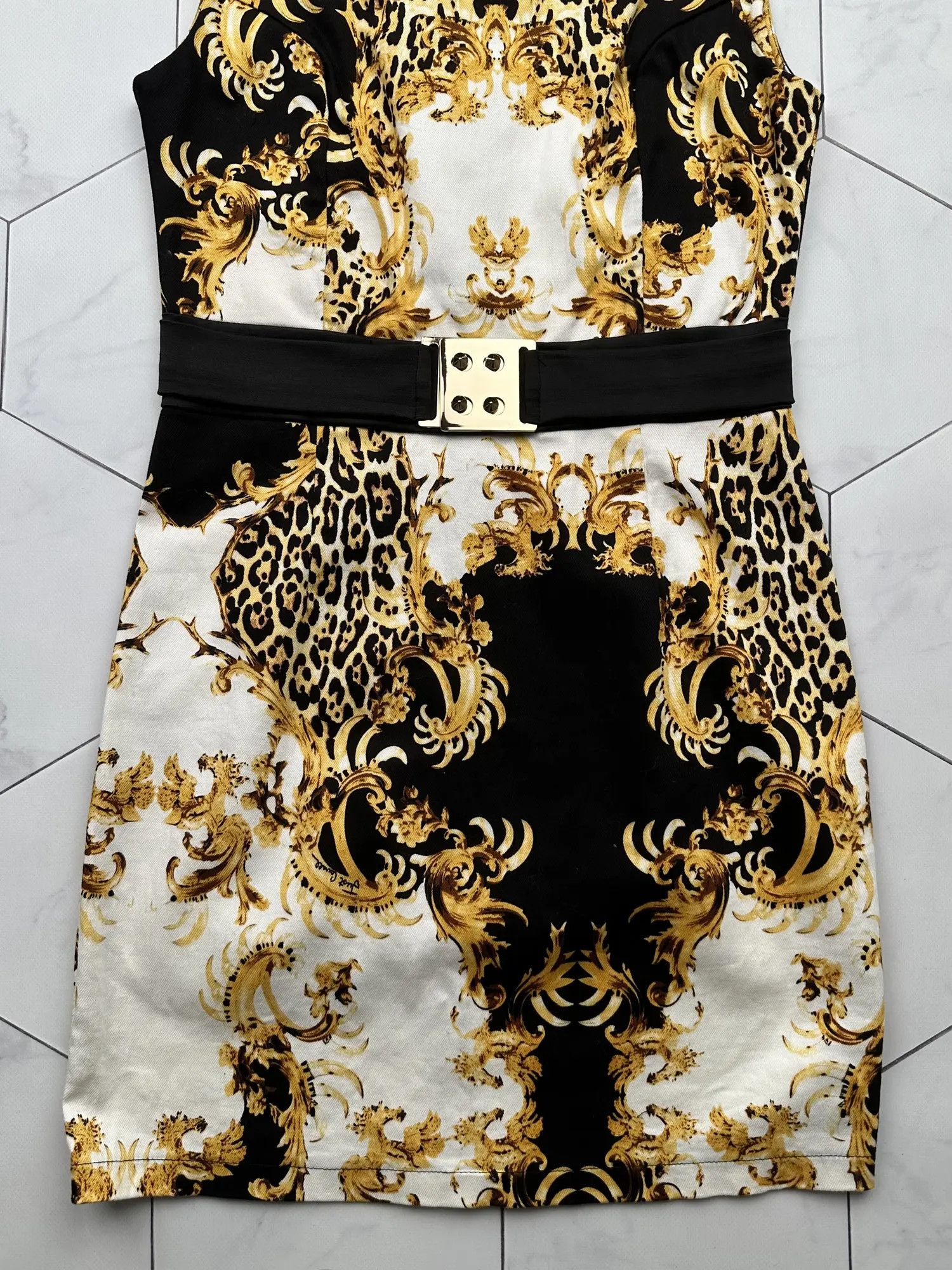 Just Cavalli Just Cavalli Vintage Printed Dress (B260) Size S / US 4 / IT 40 - 3 Thumbnail