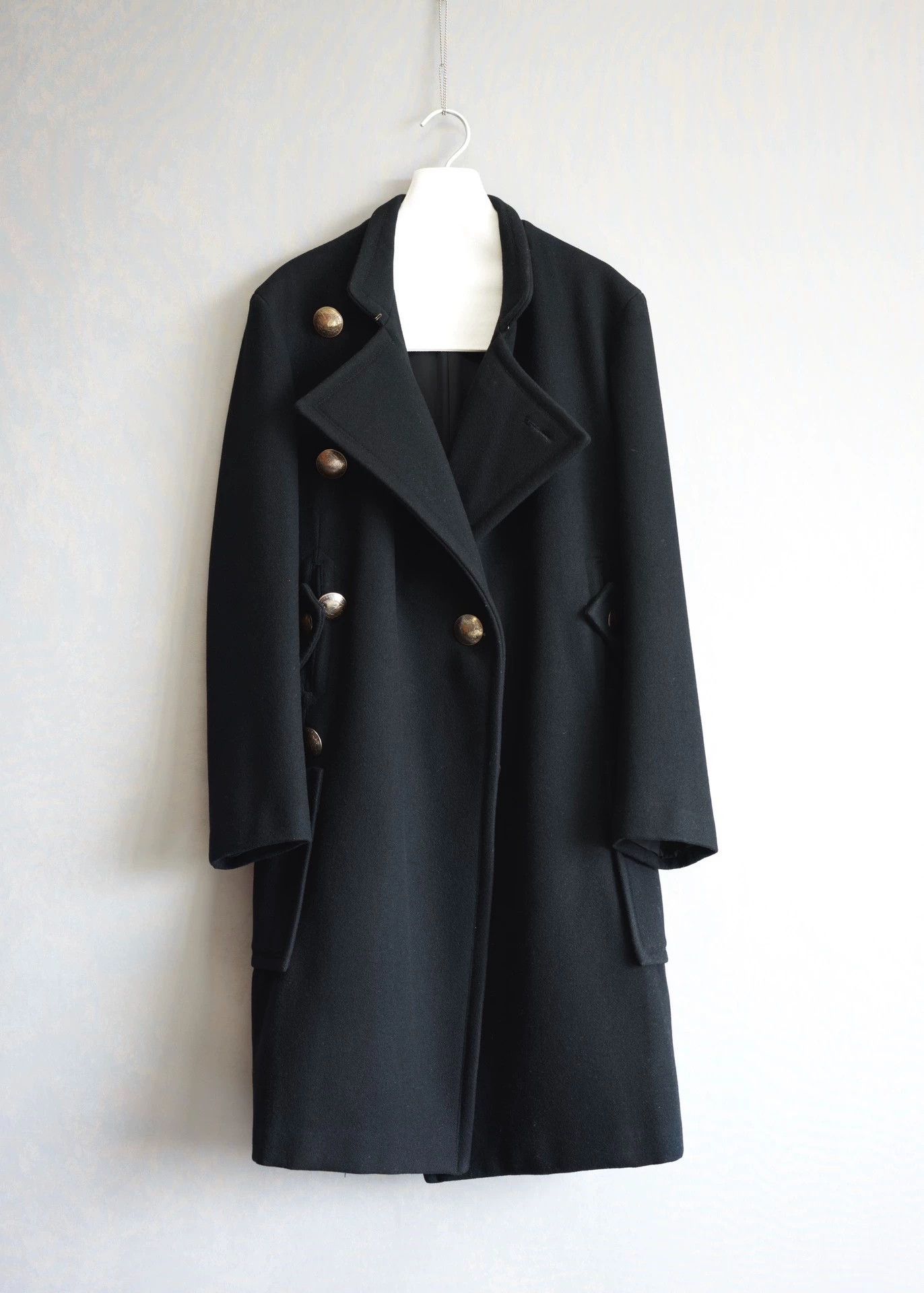 Yohji Yamamoto Yohji Yamamoto 04AW Antique Silver Coin DB Black Size 3 Size US L / EU 52-54 / 3 - 3 Thumbnail
