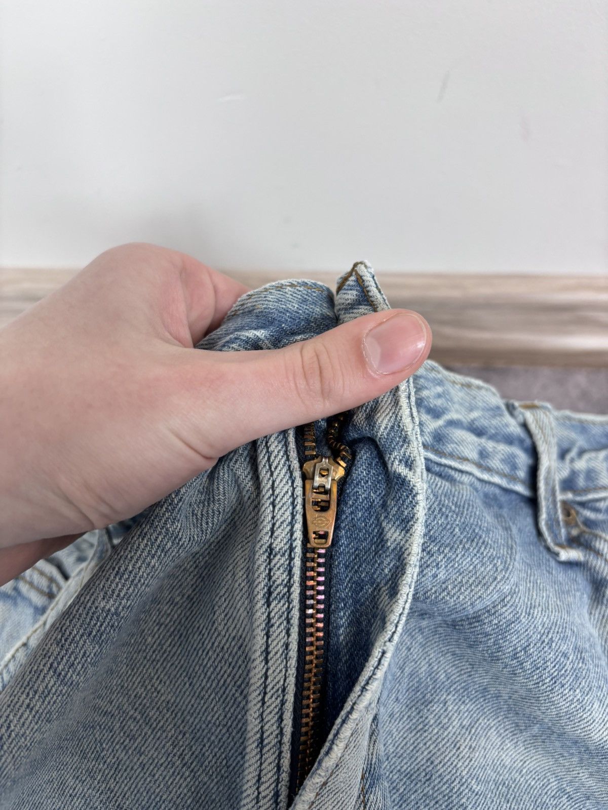 Dickies Dickies Men’s Denim Jeans Faded Light Blue Distressed Size US 38 / EU 54 - 19 Thumbnail