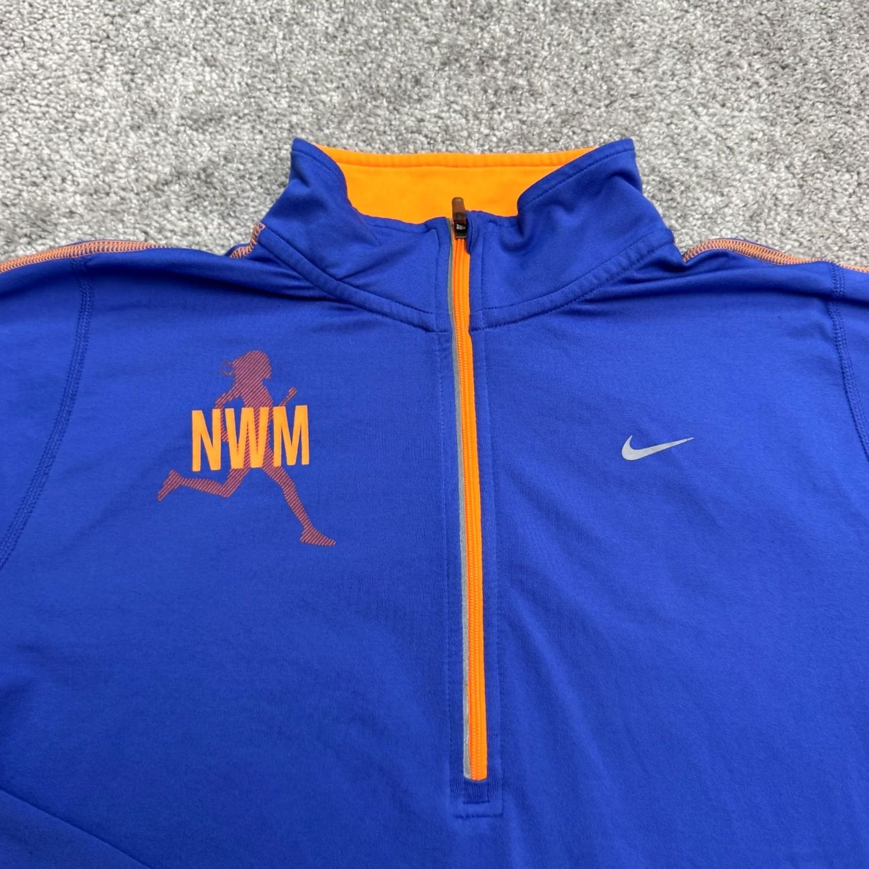 Nike Nike Dri-Fit Jacket Mens Medium Blue Nike Dri-FIT Half Zip Activewear Card? Size US M / EU 48-50 / 2 - 6 Thumbnail
