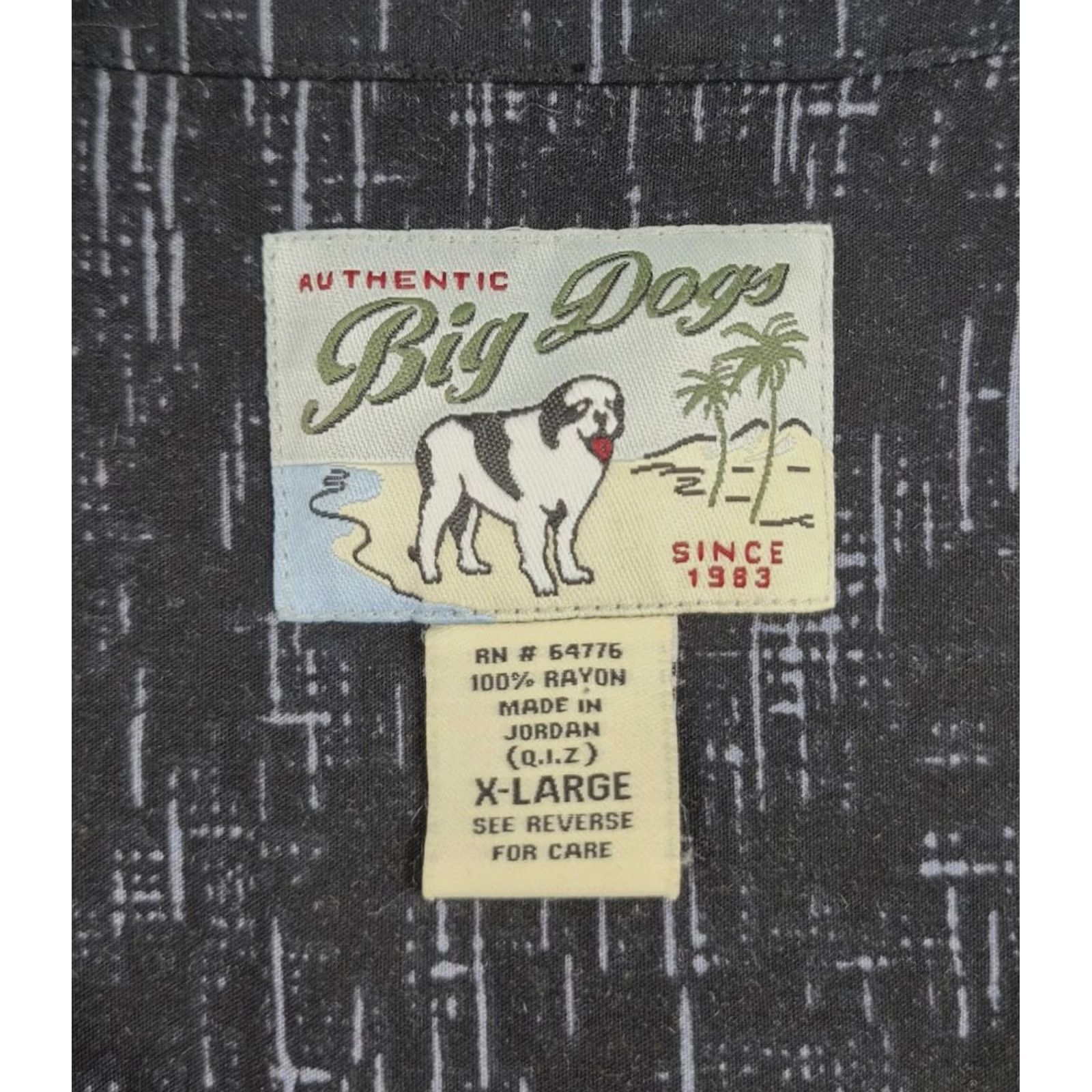 Big Dogs Big Dogs Shirt Mens XL Multicolor Hawaiian Button-Up Short Sleeve Beach Theme IT'S FIVE O'CLOCK SOMEWHERE! Size US XL / EU 56 / 4 - 6 Thumbnail