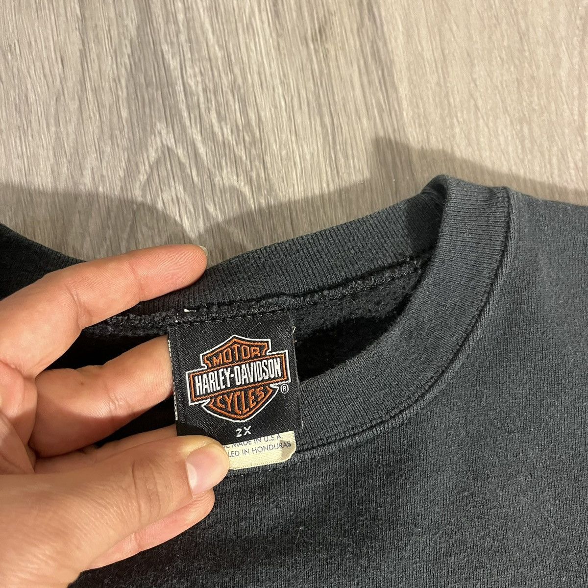 Harley Davidson Vintage 90s Harley Davidson Sweatshirt Eagle Size XXL ERD Size US XXL / EU 58 / 5 - 5 Thumbnail