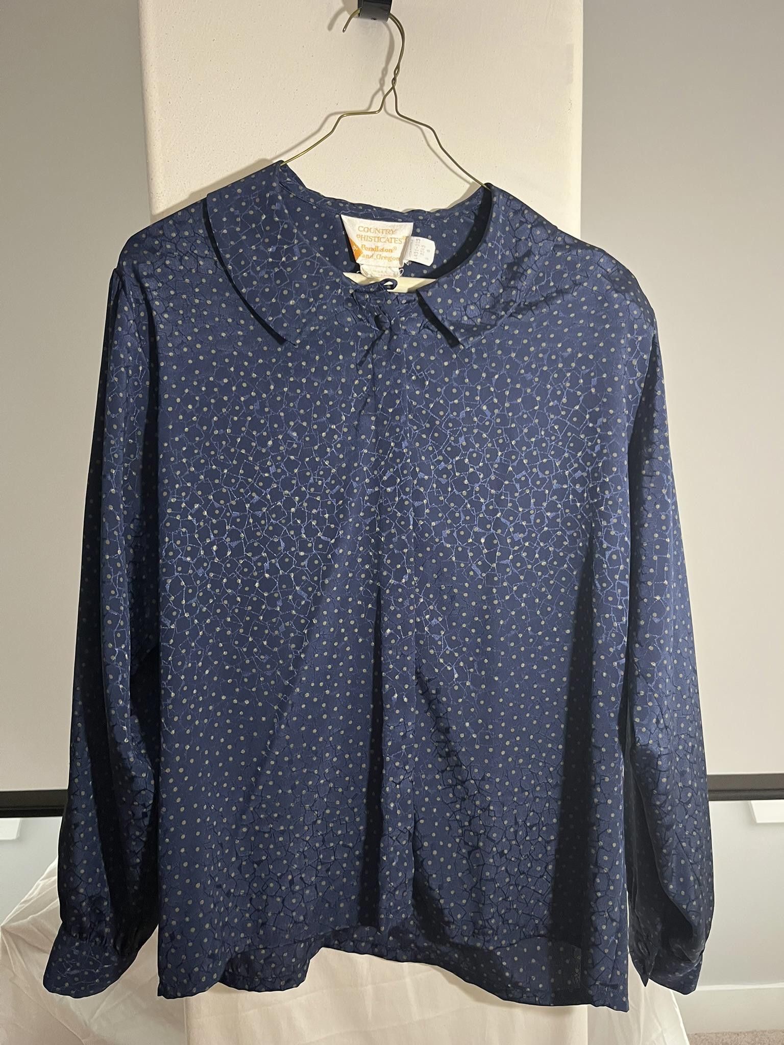Pendleton Pendleton Country Sophisticates Polka Dot Blouse Size M / US 6-8 / IT 42-44 - 1 Thumbnail