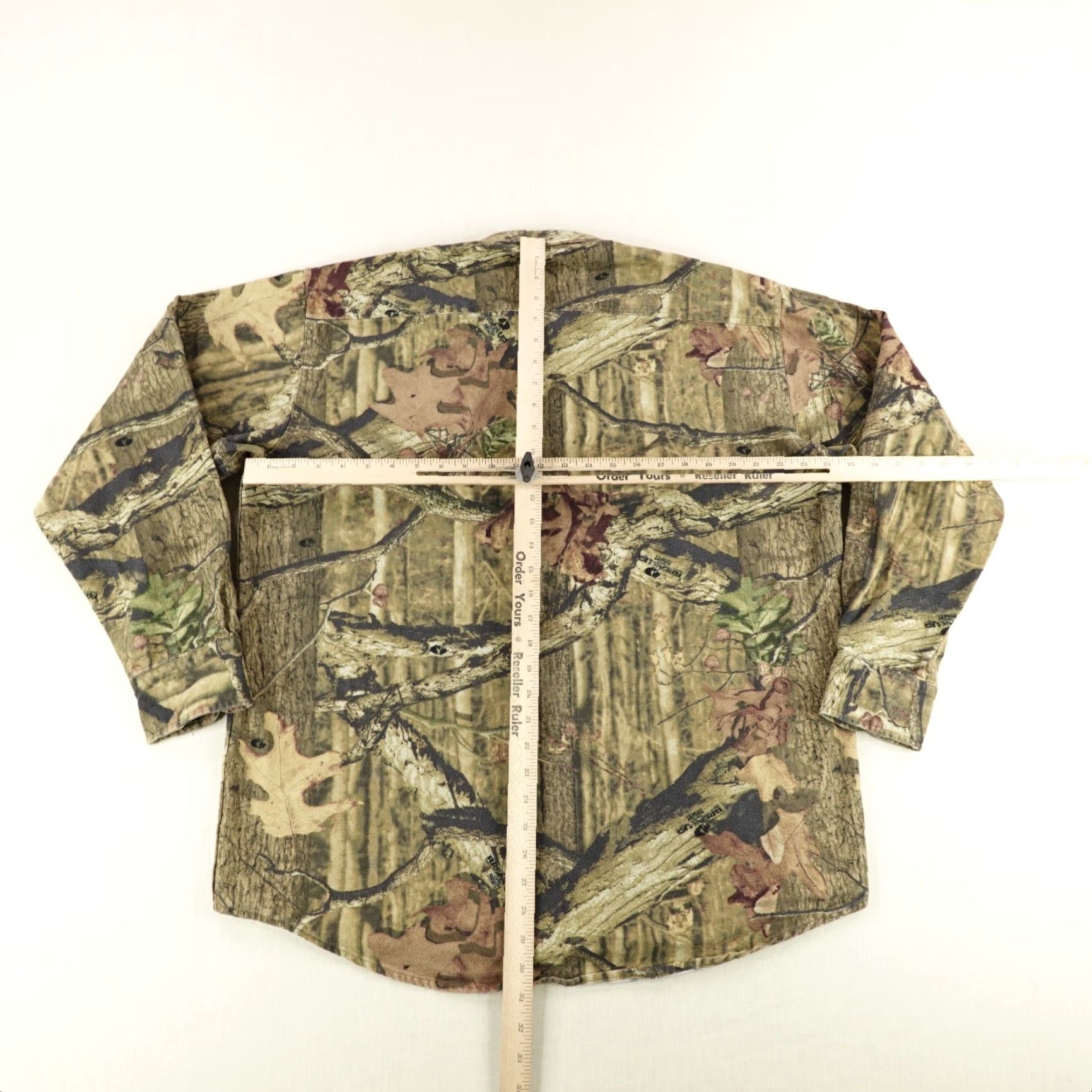 Vintage VINTAGE Cabela's Brown Camo Button-Up Shirt Mens Large Long Sleeve Twill Hunting Casual Size US L / EU 52-54 / 3 - 7 Thumbnail