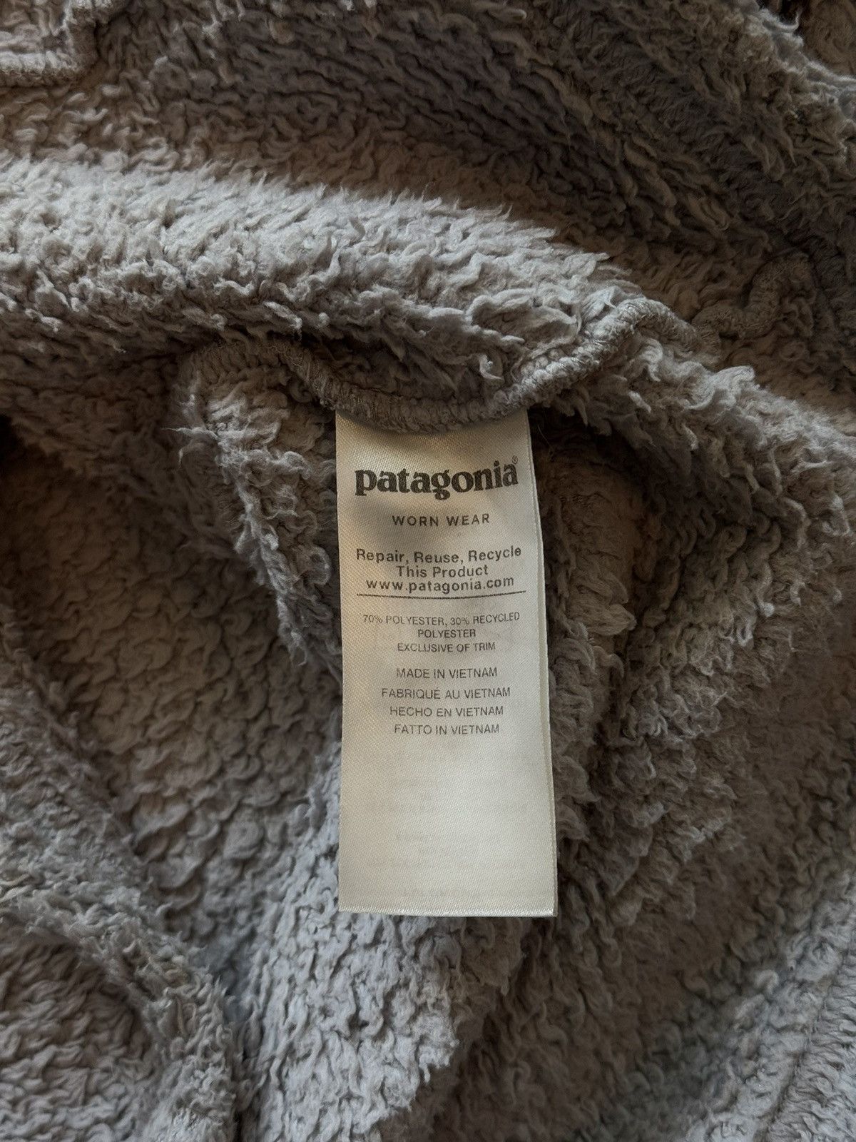 Patagonia Patagonia synchilla gorpcore style fuzzy sharpa fleece Size L / US 10 / IT 46 - 8 Thumbnail