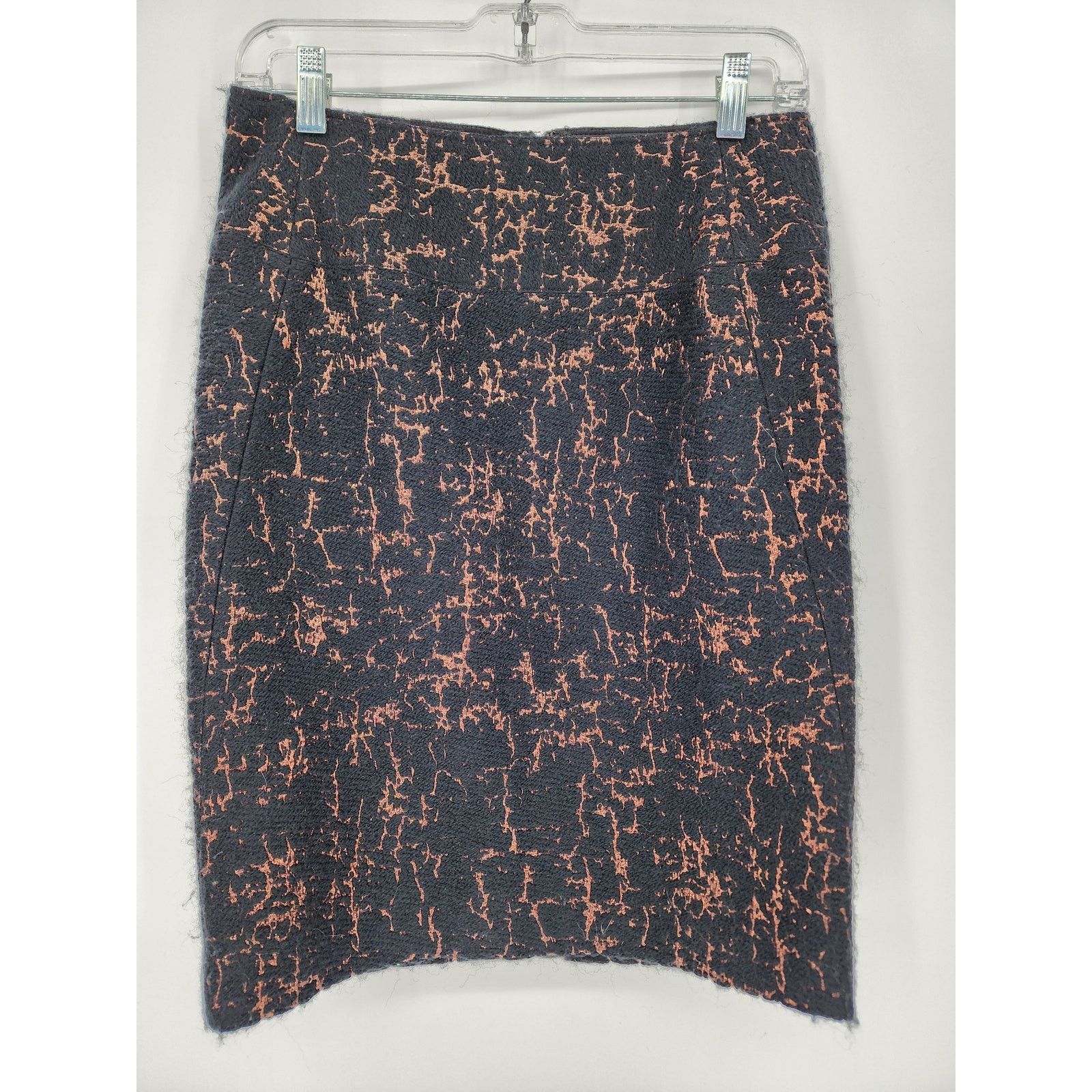 Donna Karan Donna Karan Collection Black Wool Blend Skirt Women's Size 4 Size 27" / US 4 / IT 40 - 1 Thumbnail