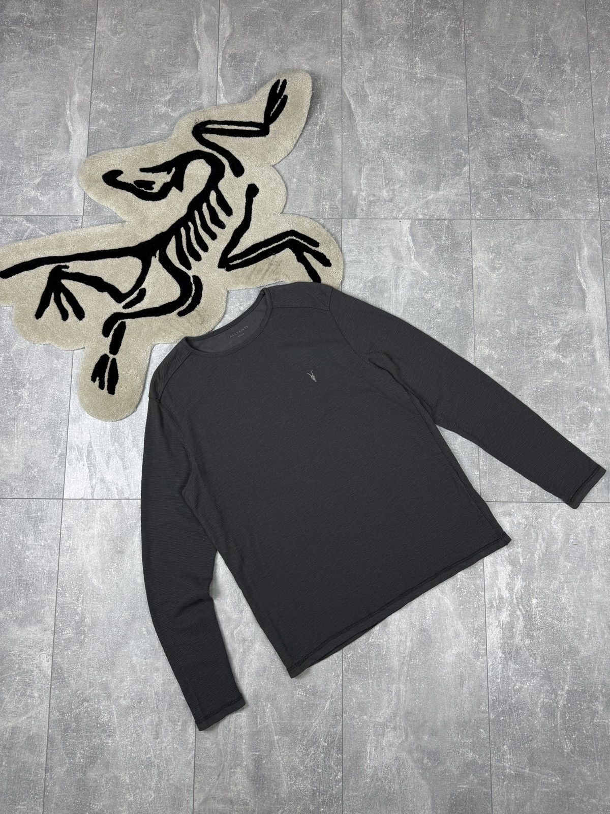 Allsaints Mens Allsaints clash ls crew long-sleeve T-shirt sweatshirt Size US M / EU 48-50 / 2 - 1 Thumbnail