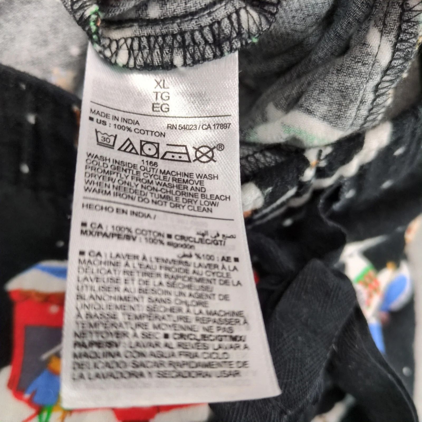 Old Navy Old Navy Winter I Love Snow Cotton Flannel Lounge Pants XL Size 38" / US 16 / IT 52 - 4 Thumbnail