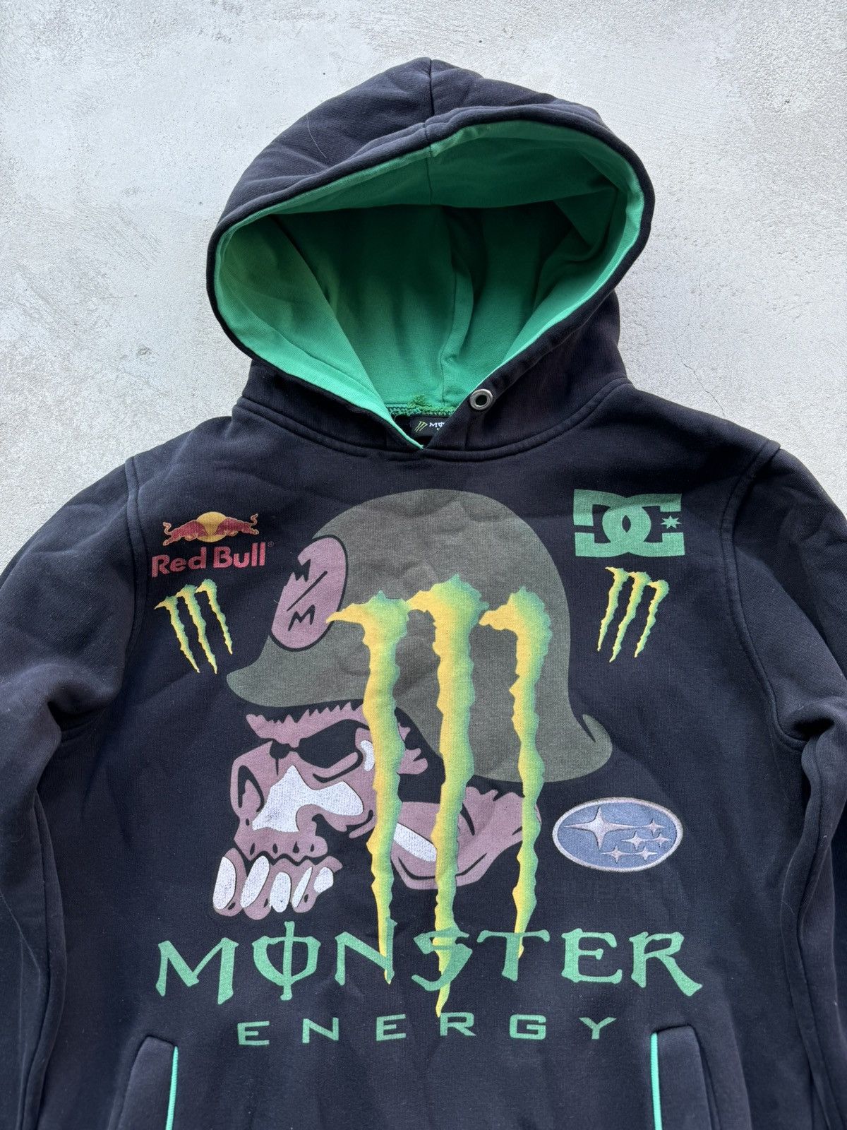 Vintage Vintage Y2k Monster Energy Subaru DC Racing Hoodie Zip | Grailed