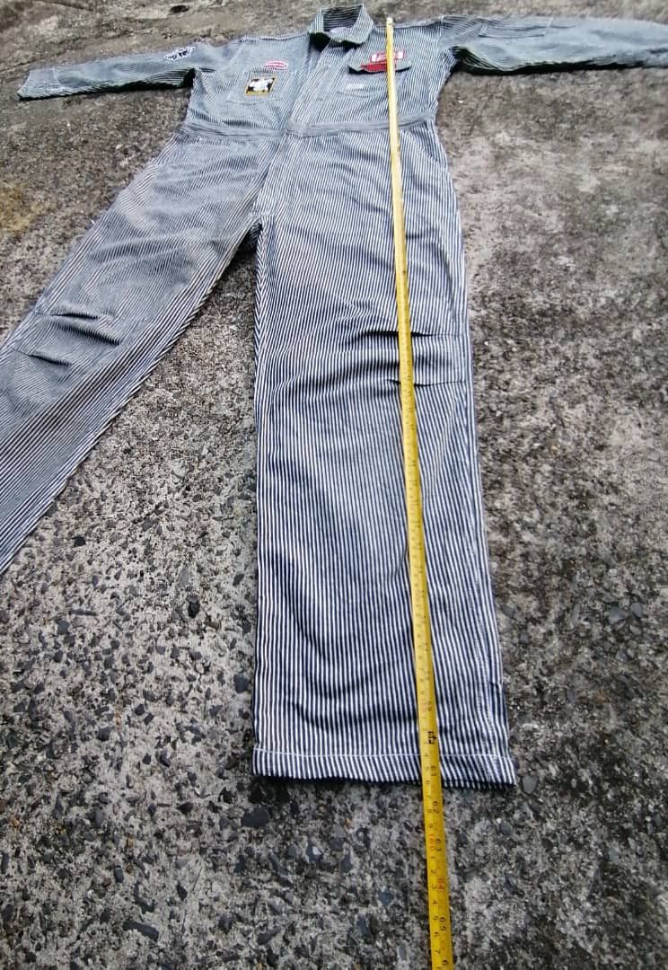 PERSON'S × Vintage Vintage Person's Hickory Stripes Overalls Size US 40 / EU 56 - 14 Thumbnail