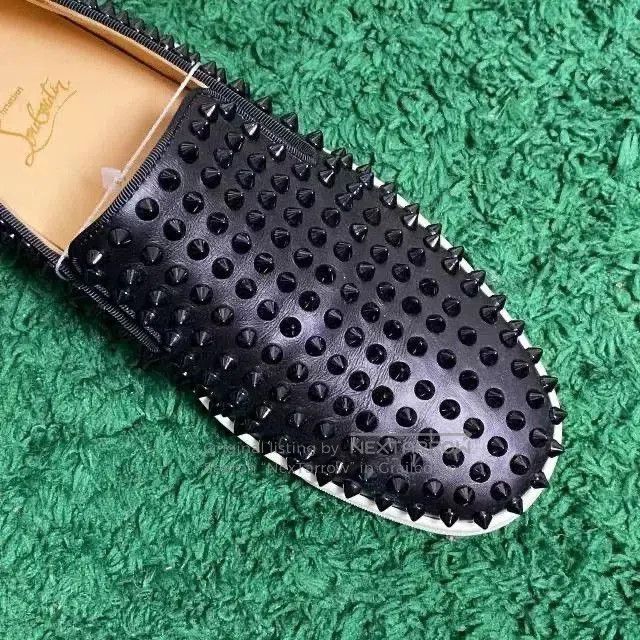 Christian Louboutin Christian Louboutin Black Velvet Red Sole Shoes. Size US 8.5 / IT 38.5 - 7 Thumbnail