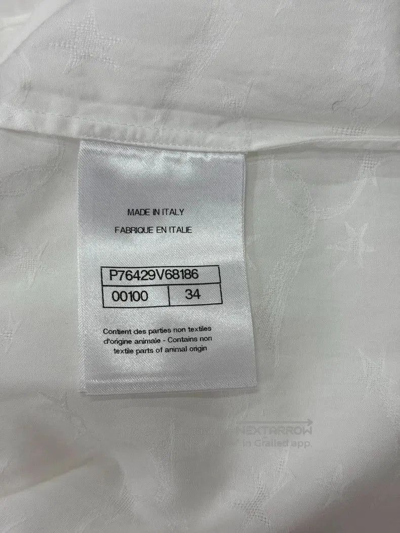 Chanel Chanel 24C White Star Print Shirt. Size US M / EU 48-50 / 2 - 5 Thumbnail