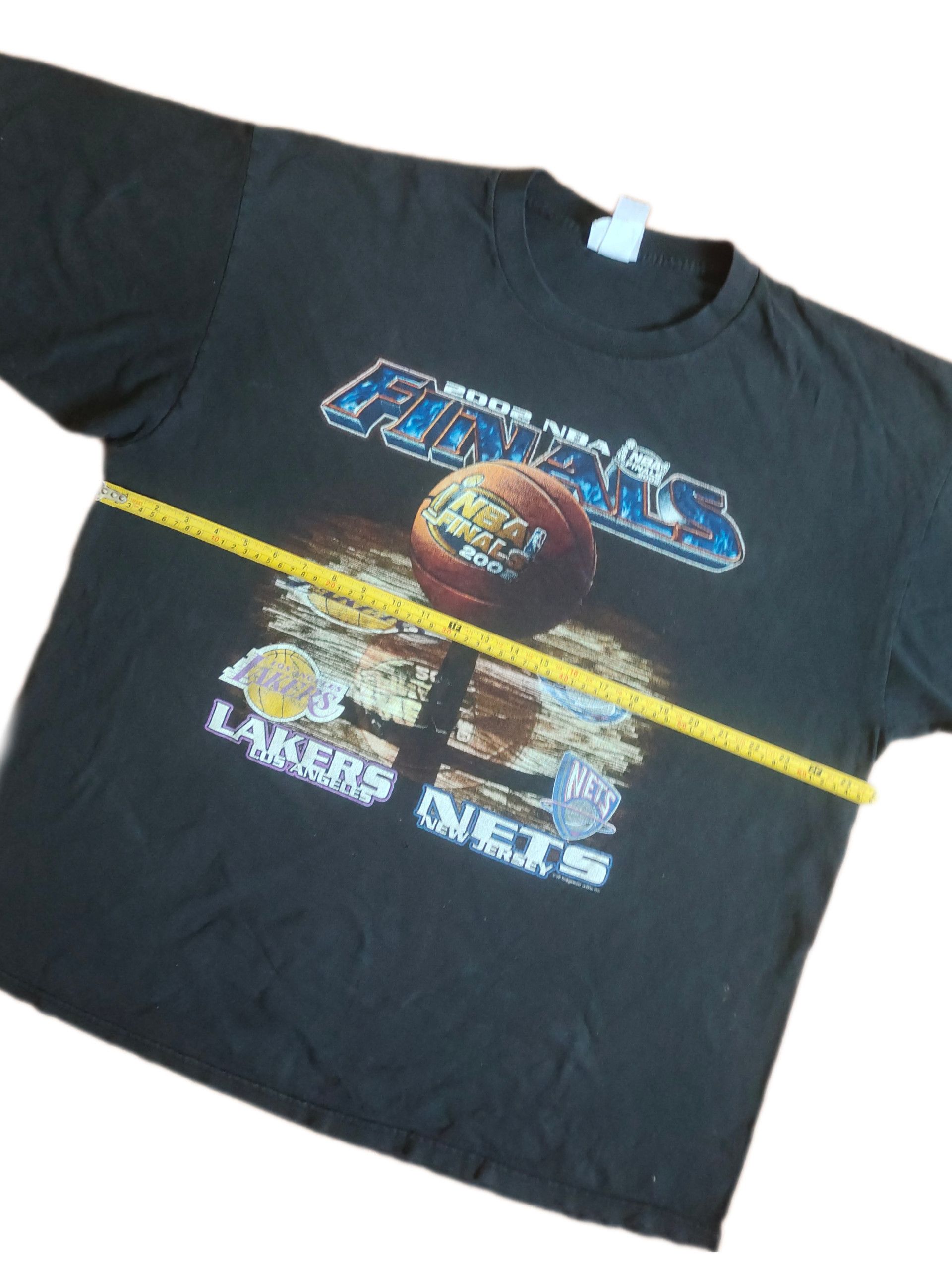 Lee × NBA × Vintage Vintage NBA Finals Lakers vs Nets 2000 T-shirt Size US XL / EU 56 / 4 - 10 Thumbnail