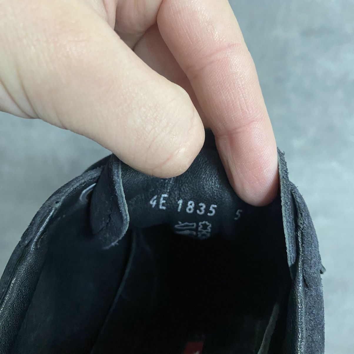 Prada Vintage Prada Shoes Trainers Slip On Sneakers Black Y2K Size US 5 / EU 37 - 11 Thumbnail