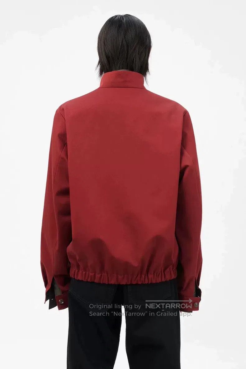 Our Legacy Our Legacy Red and Black Casino Jacket, Stand-up Collar Zi Size US S / EU 44-46 / 1 - 7 Thumbnail