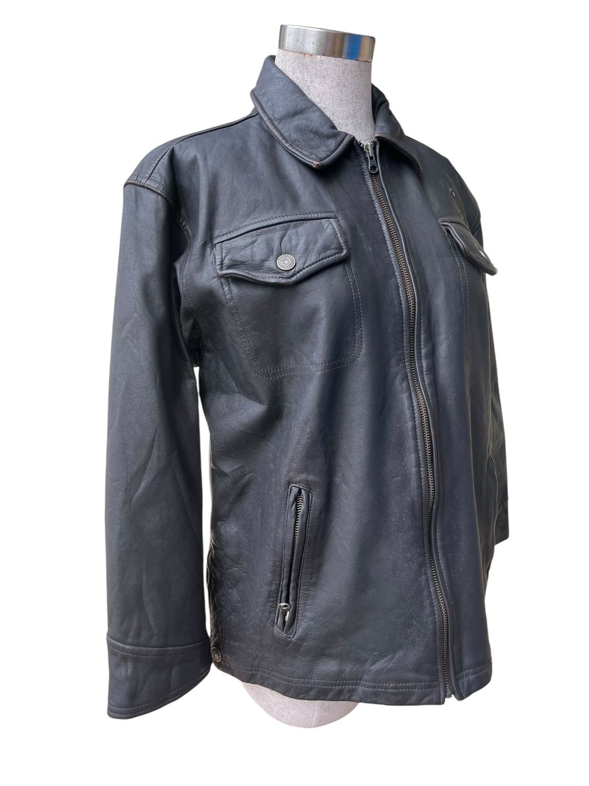 Gap Vintage gap leather jacket Size XL / US 12-14 / IT 48-50 - 2 Thumbnail