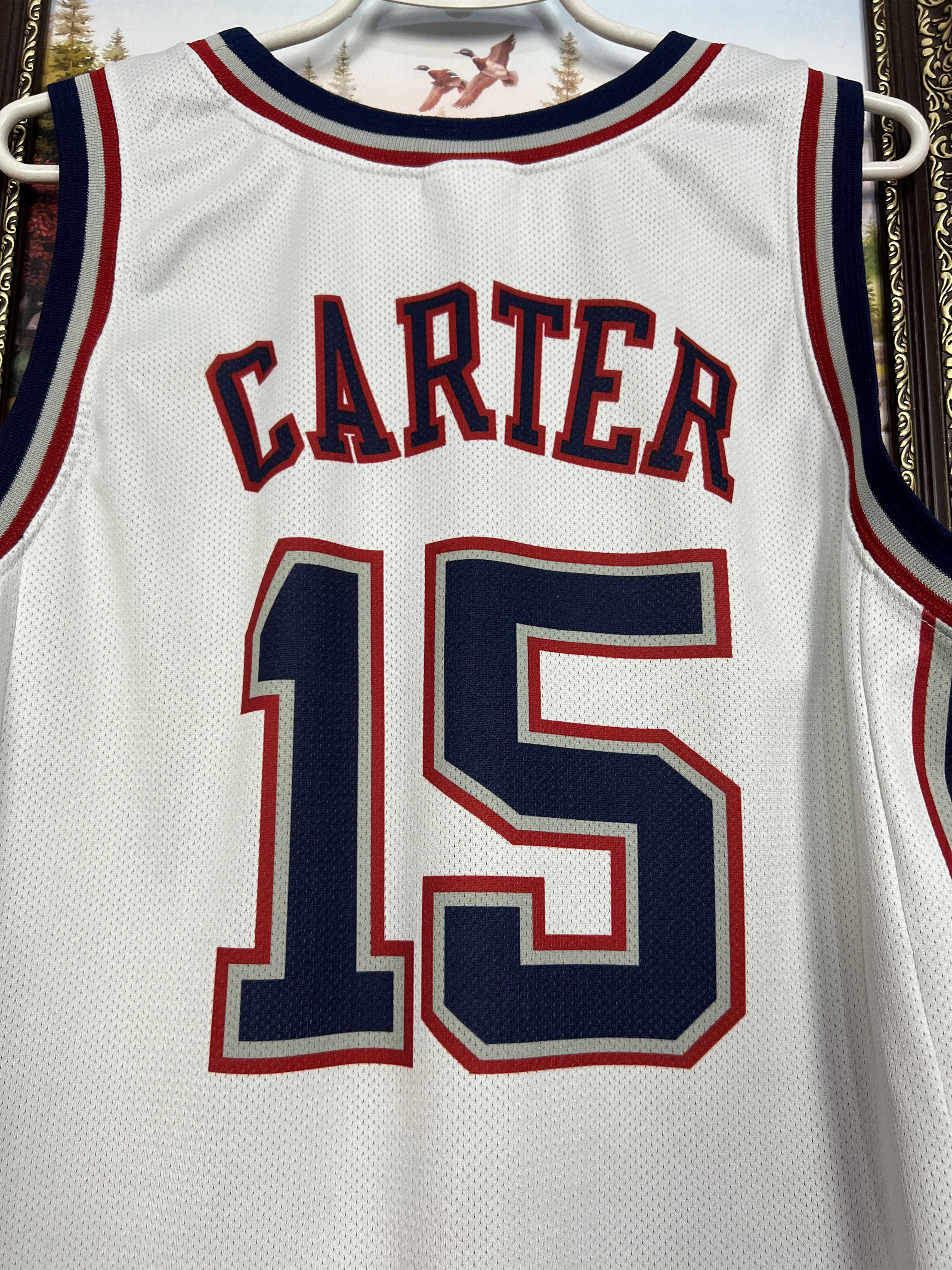 Champion Vintage 90's New Jersey Nets Carter #15 NBA Jersey Trikot Size US M / EU 48-50 / 2 - 9 Thumbnail