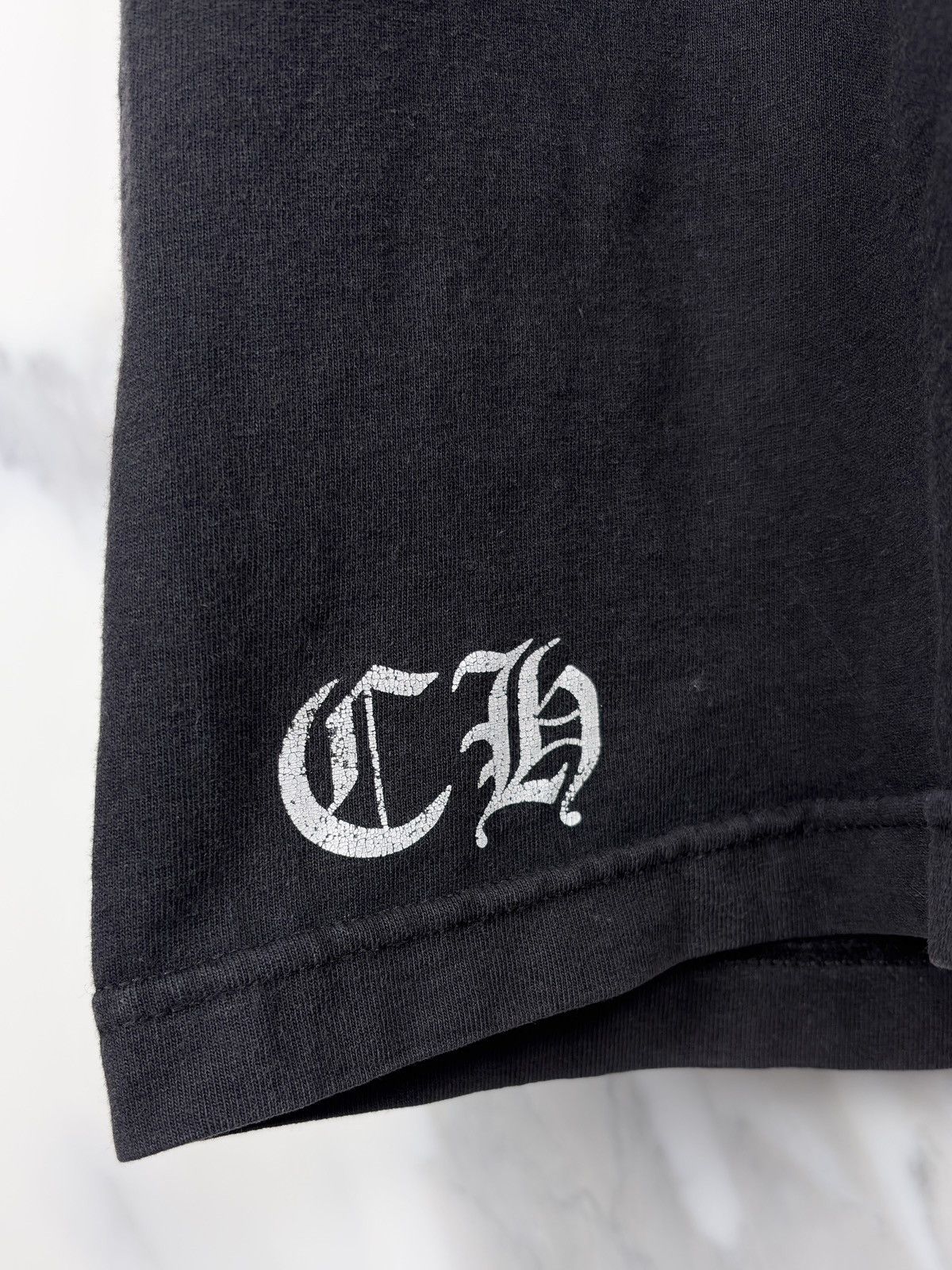 Chrome Hearts Chrome Hearts Vintage Faded Vine Dagger Pocket Tshirt Black Size US S / EU 44-46 / 1 - 4 Thumbnail