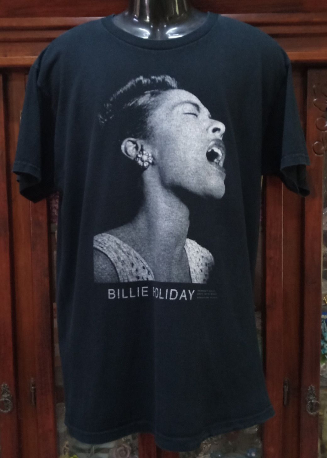 Billie Holiday t-shirt L シャツjazz vintage Billie Holiday t-shirt L シャツjazz vintage