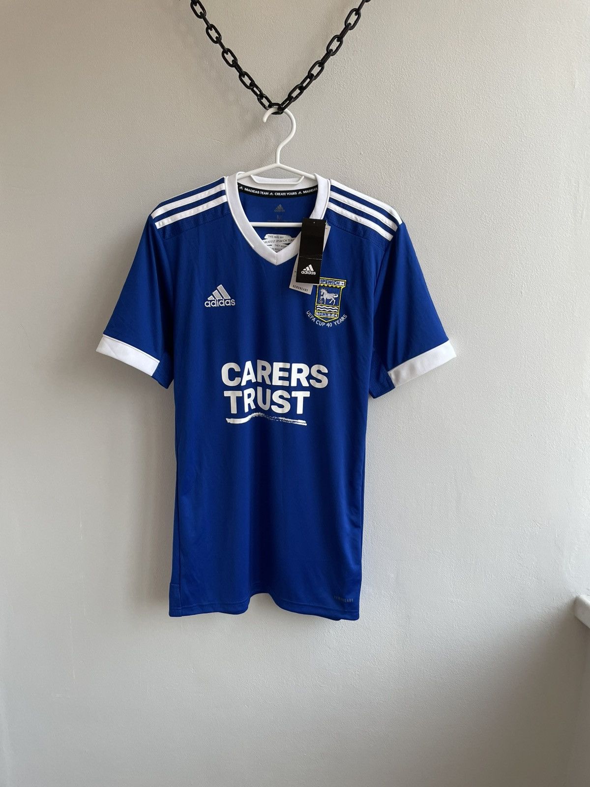 Adidas NEW IPSWICH TOWN 2020 2021 HOME SOCCER JERSEY FOOTBALL SHIRT Size US M / EU 48-50 / 2 - 1 Thumbnail