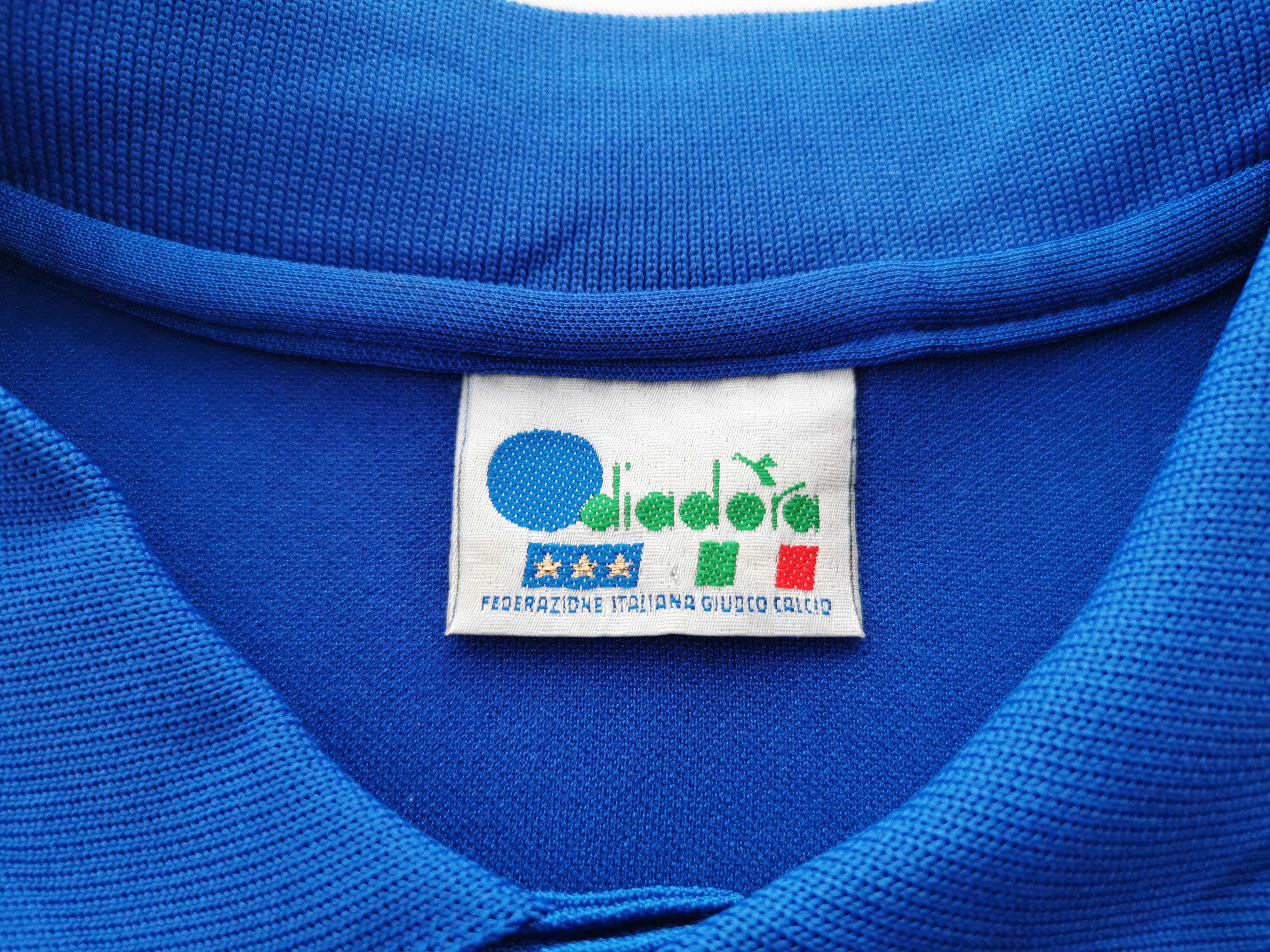 Diadora × Vintage Vintage 90s Diadora Italy Home Retro Kit Jersey Size M Size US M / EU 48-50 / 2 - 6 Thumbnail