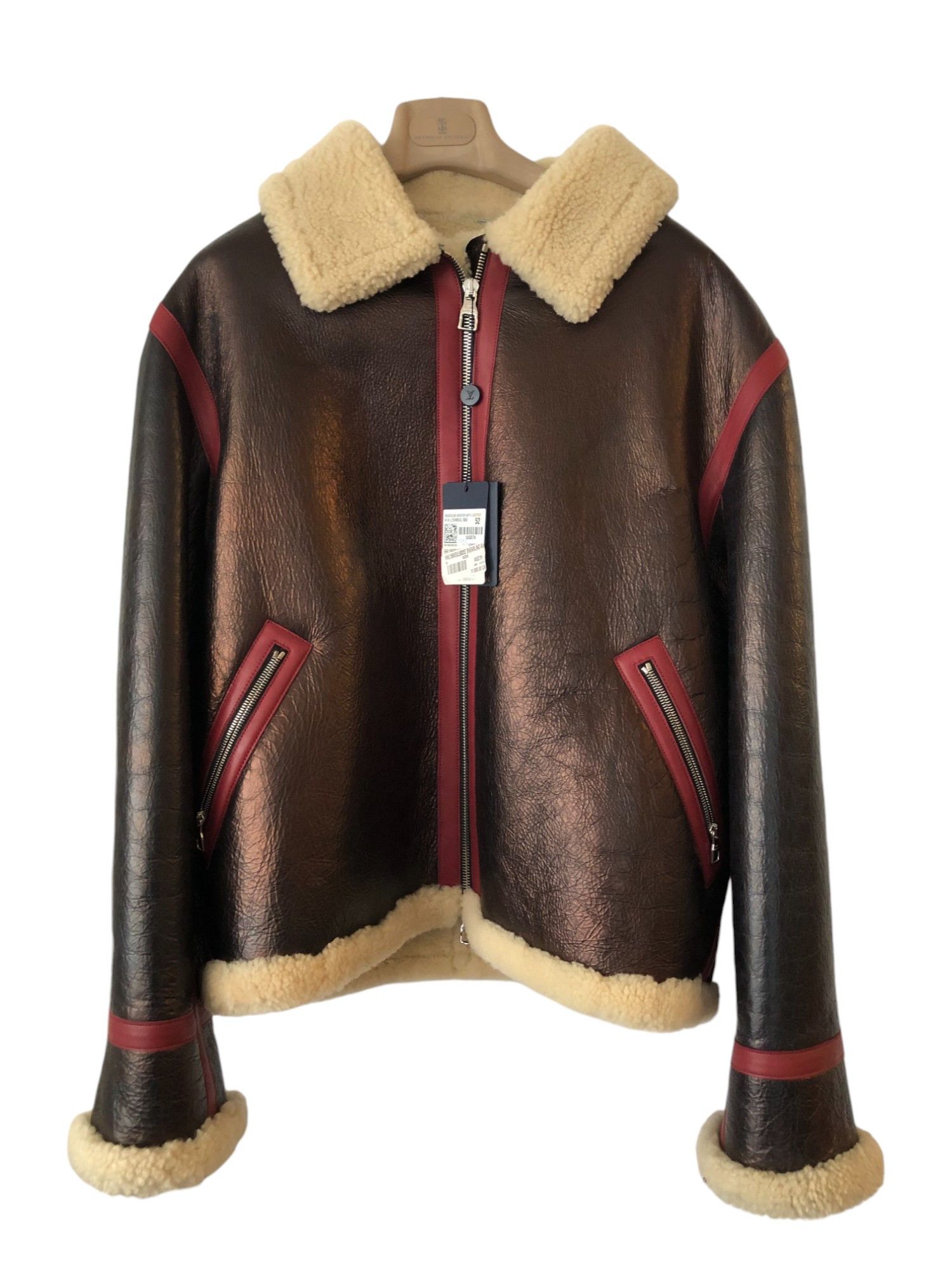 Louis Vuitton Sound Design And Record Club Shearling Jacket