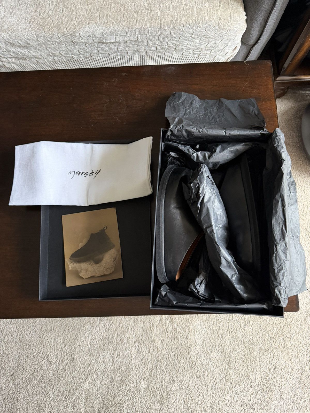 Marsell Black Accom Loafers Size US 8 / EU 41 - 7 Thumbnail