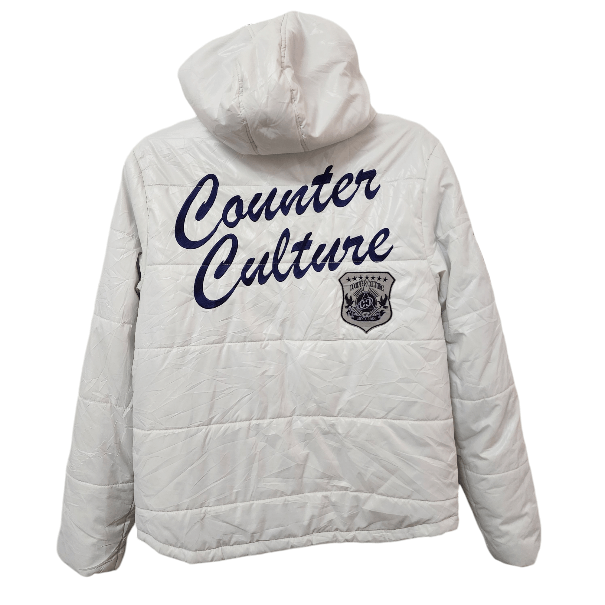 Japanese Brand Counter Culture Puffer Jacket Size US M / EU 48-50 / 2 - 2 Thumbnail