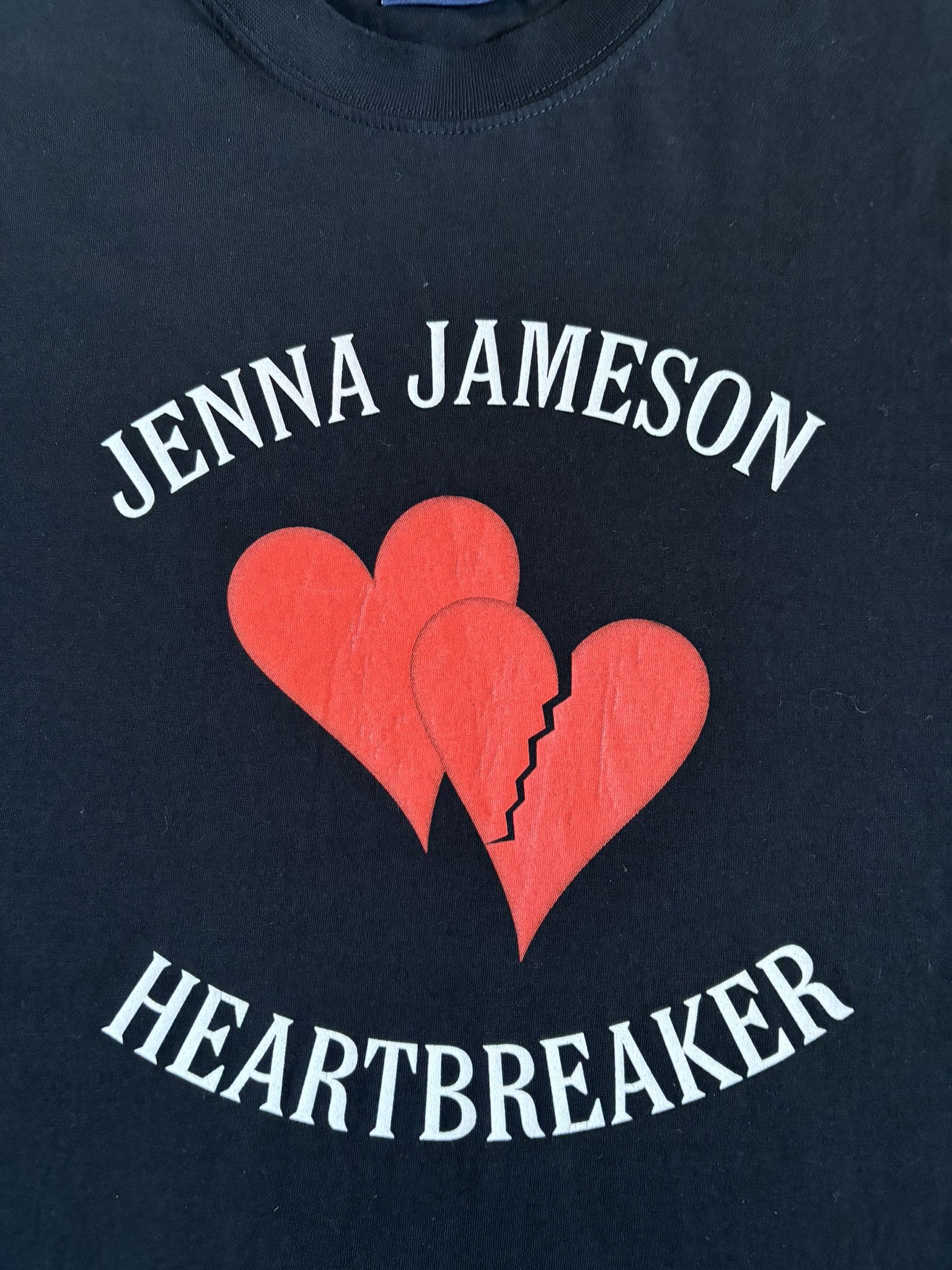 Band Tees Jenna Jameson Heartbreaker Scandinavian Release Tour 2005 Size US L / EU 52-54 / 3 - 7 Thumbnail