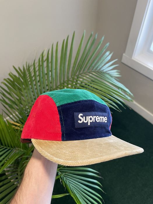 Supreme Supreme Corduroy Camp Cap Multi Color way | Grailed