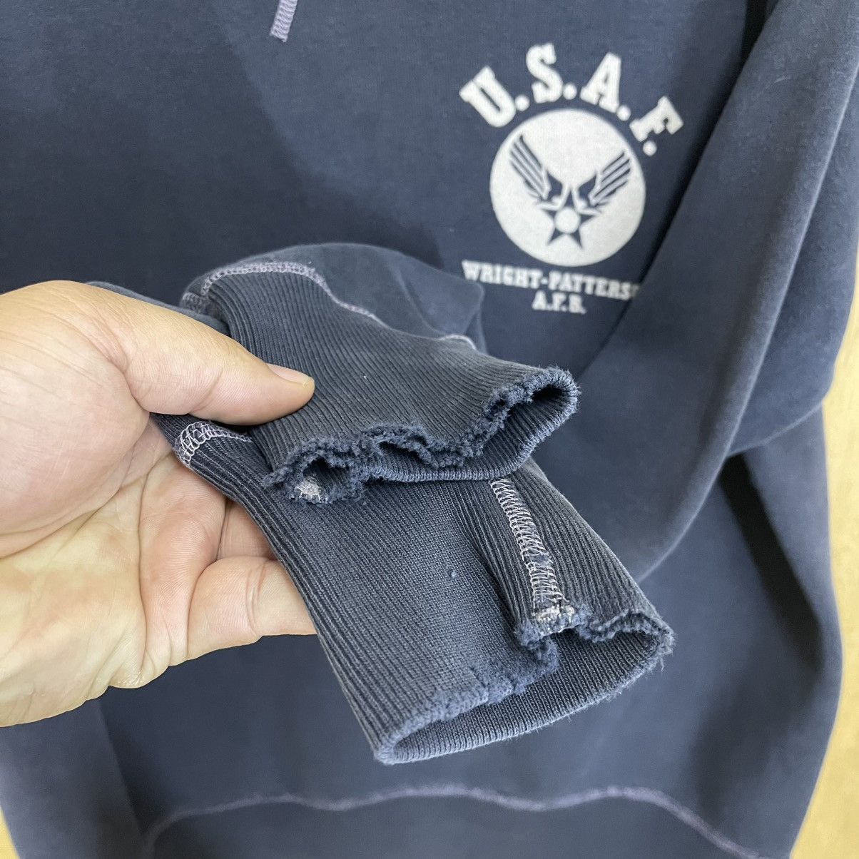 The Real McCoy's Vintage 90s The Real Mccoy USAF Crewneck Sweatshirt Size US M / EU 48-50 / 2 - 10 Thumbnail