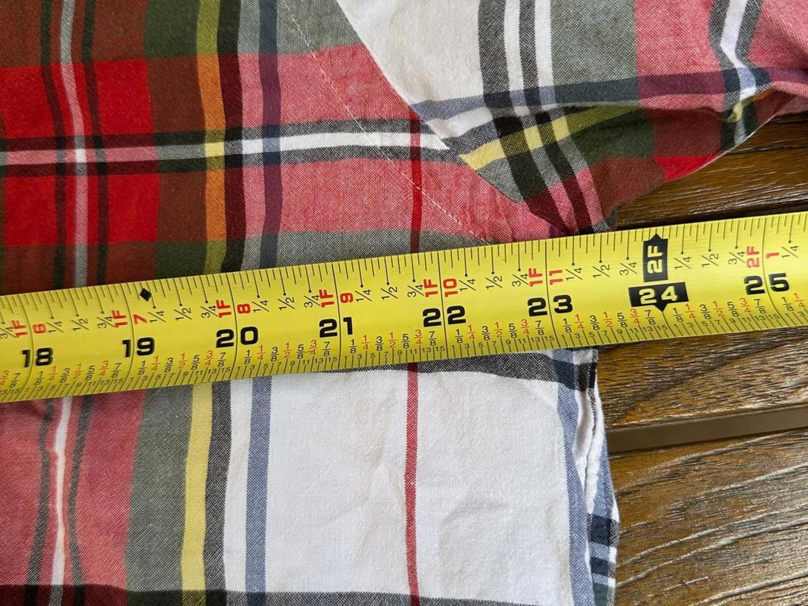 Polo Ralph Lauren Polo Ralph Lauren Men’s Large Shirt Plaid Tartan Red Green Size US L / EU 52-54 / 3 - 4 Thumbnail