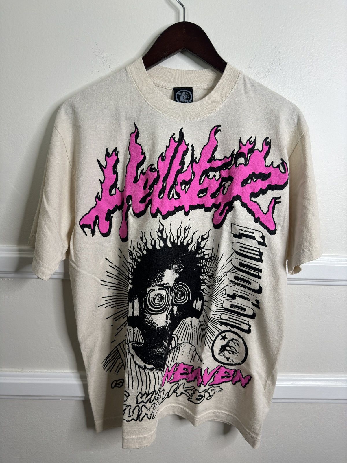 HELLSTAR Hellstar Studios Sounds Like Heaven Tee Cream Size US S / EU 44-46 / 1 - 2 Thumbnail