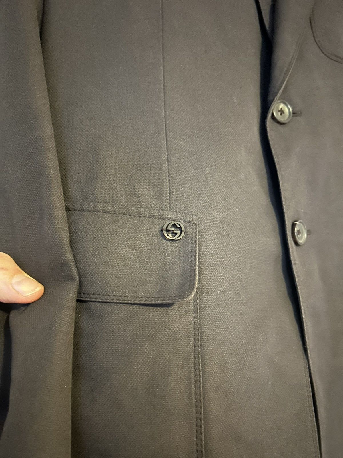 Gucci Gucci Blazer with Monogram Lining Size US S / EU 44-46 / 1 - 7 Thumbnail
