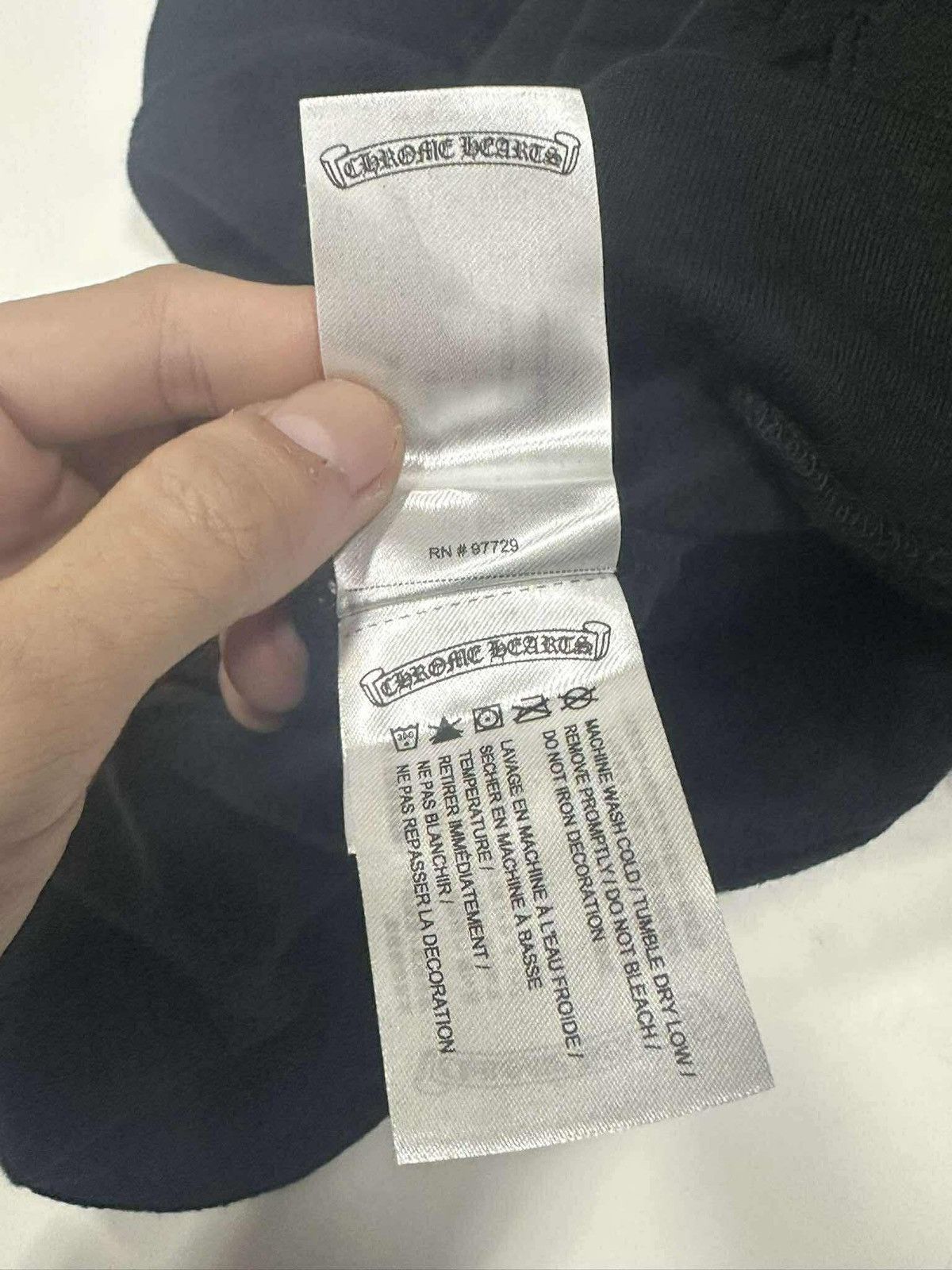 Chrome Hearts CHROME HEARTS 1988 VERTICAL LOGO SILVER HOODIE BLACK Size US XL / EU 56 / 4 - 10 Thumbnail