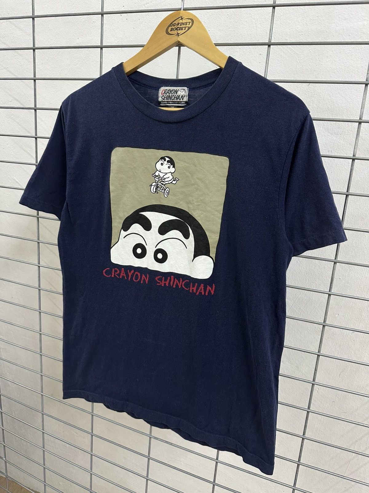 Vintage Rare And Beautiful Vintage Crayon Shin Chan Anime Tee Size US M / EU 48-50 / 2 - 3 Thumbnail