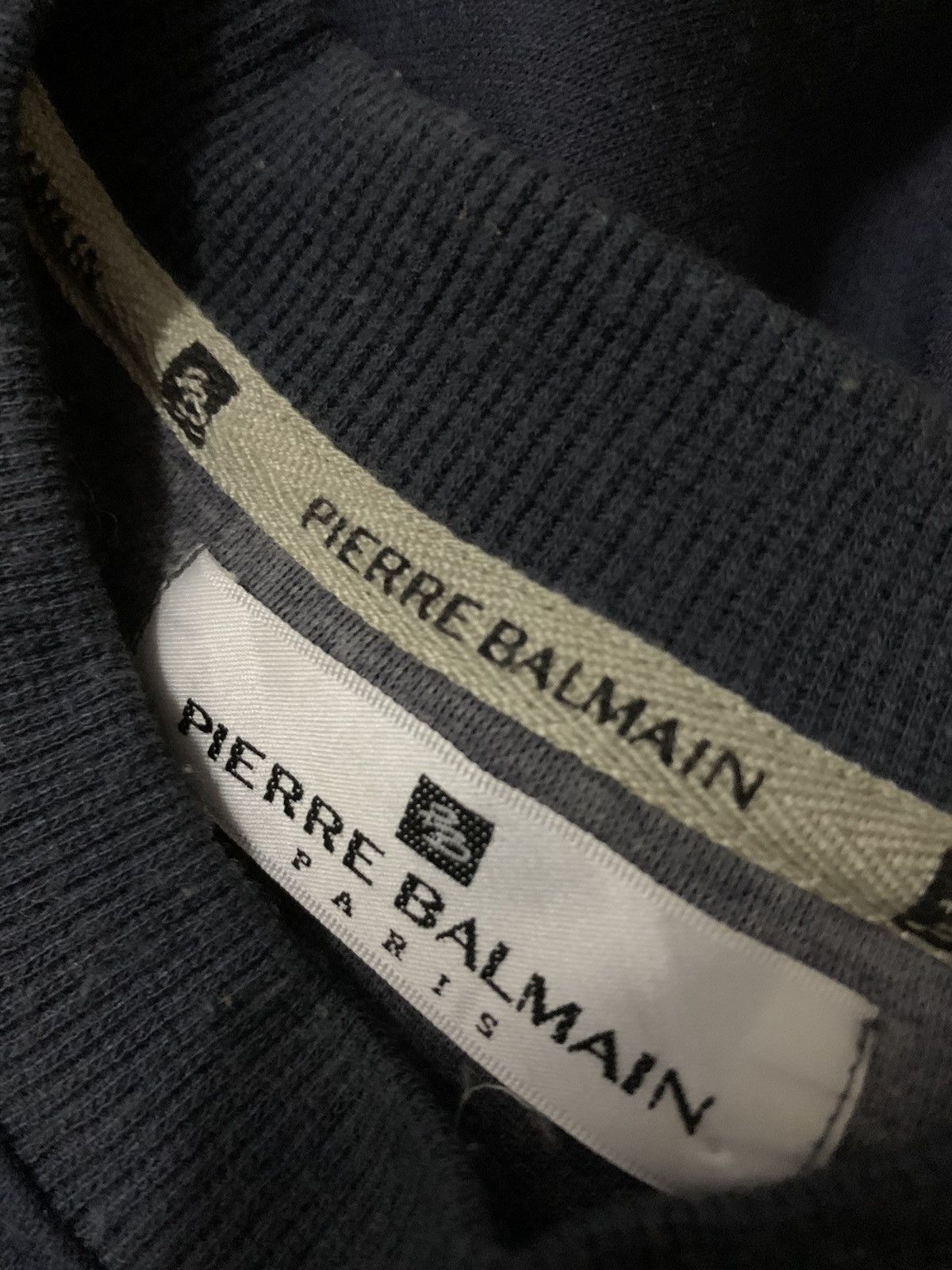 Pierre Balmain Vtg Pierre Balmain Paris Sweatshirt Size US M / EU 48-50 / 2 - 5 Thumbnail
