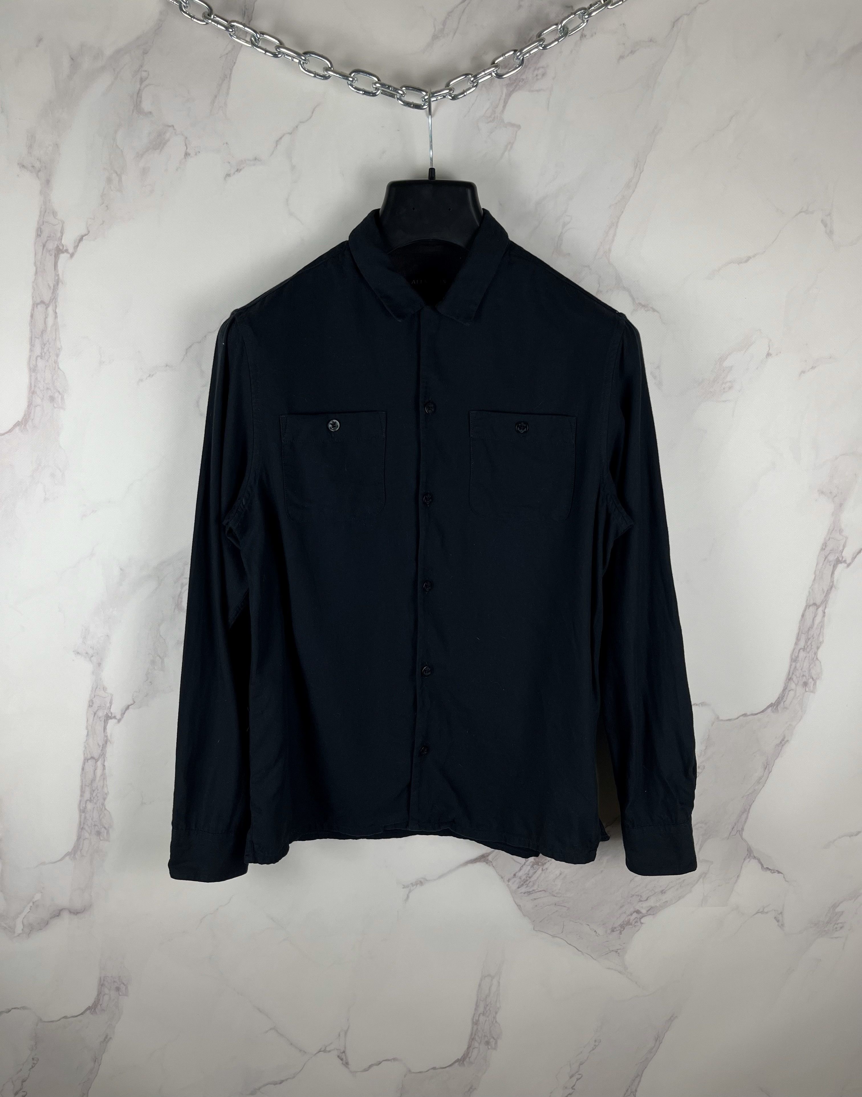 Allsaints AllSaints Wheeler LS Classic Shirt Double Pockets Size S Size US S / EU 44-46 / 1 - 1 Thumbnail