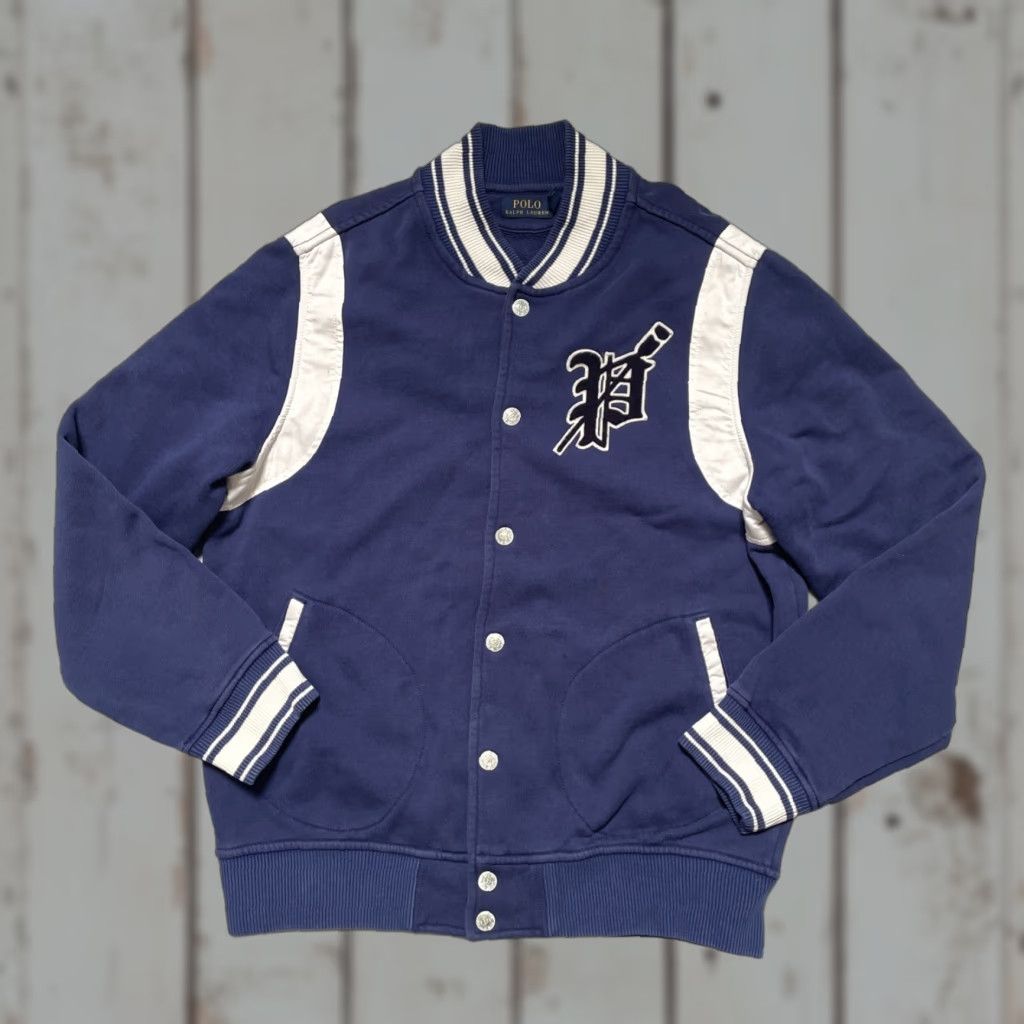 Polo Ralph Lauren Polo Ralph Lauren Vintage Style Crew Baseball Jacket RLPC Varsity Letterman XL Size US XL / EU 56 / 4 - 1 Thumbnail
