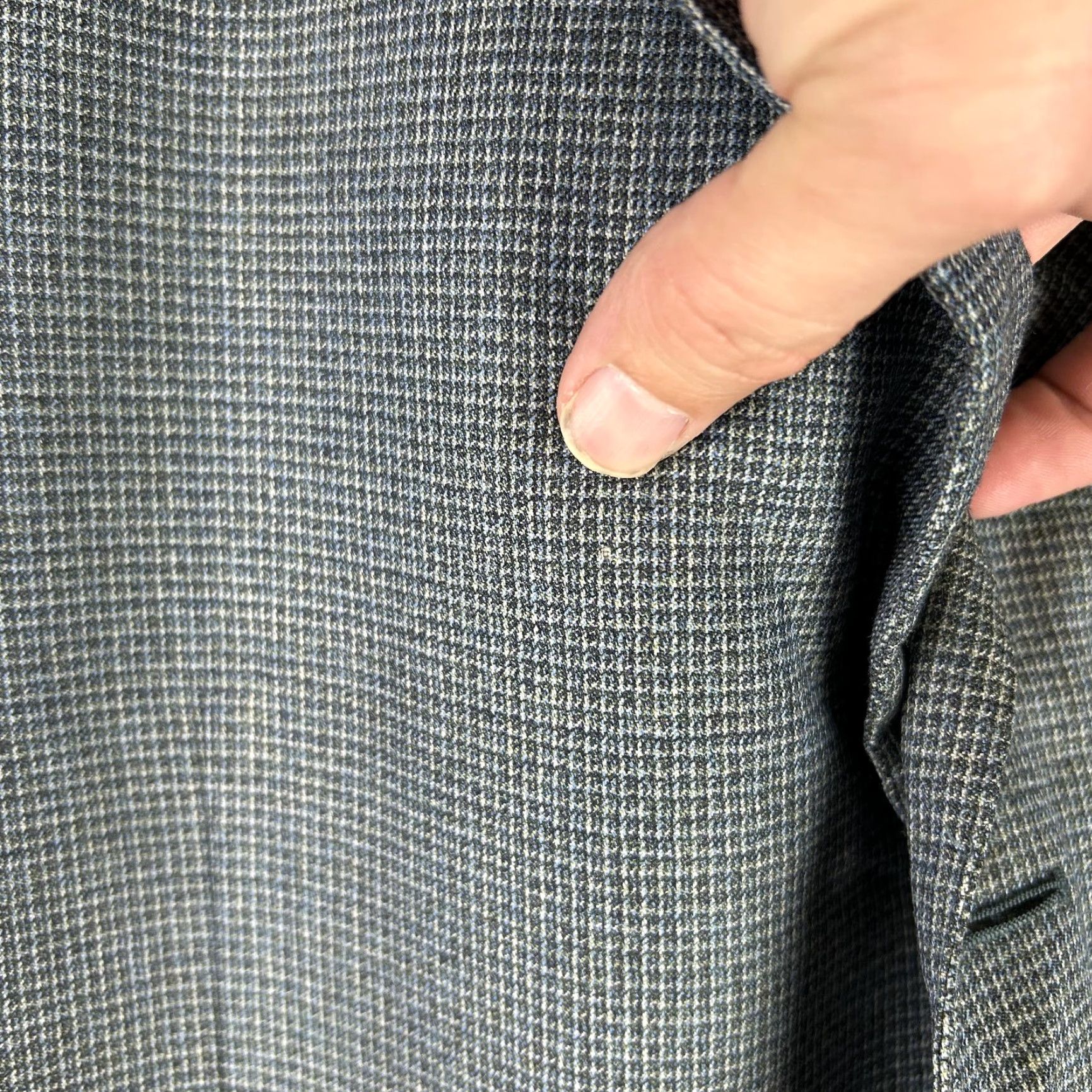 Ermenegildo Zegna Ermenegildo Zegna Sport Coat Mens 46 Blue Green Check Trofeo Wool Italy Blazer Size 46R - 7 Thumbnail