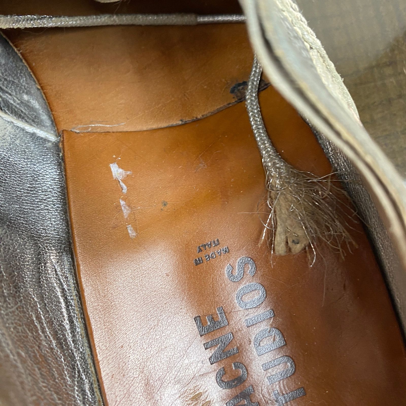Acne Studios Acne Studios Askin Silver Cap Toe Derby Shoes Men's 43 US 10 Size US 10 / EU 43 - 11 Thumbnail