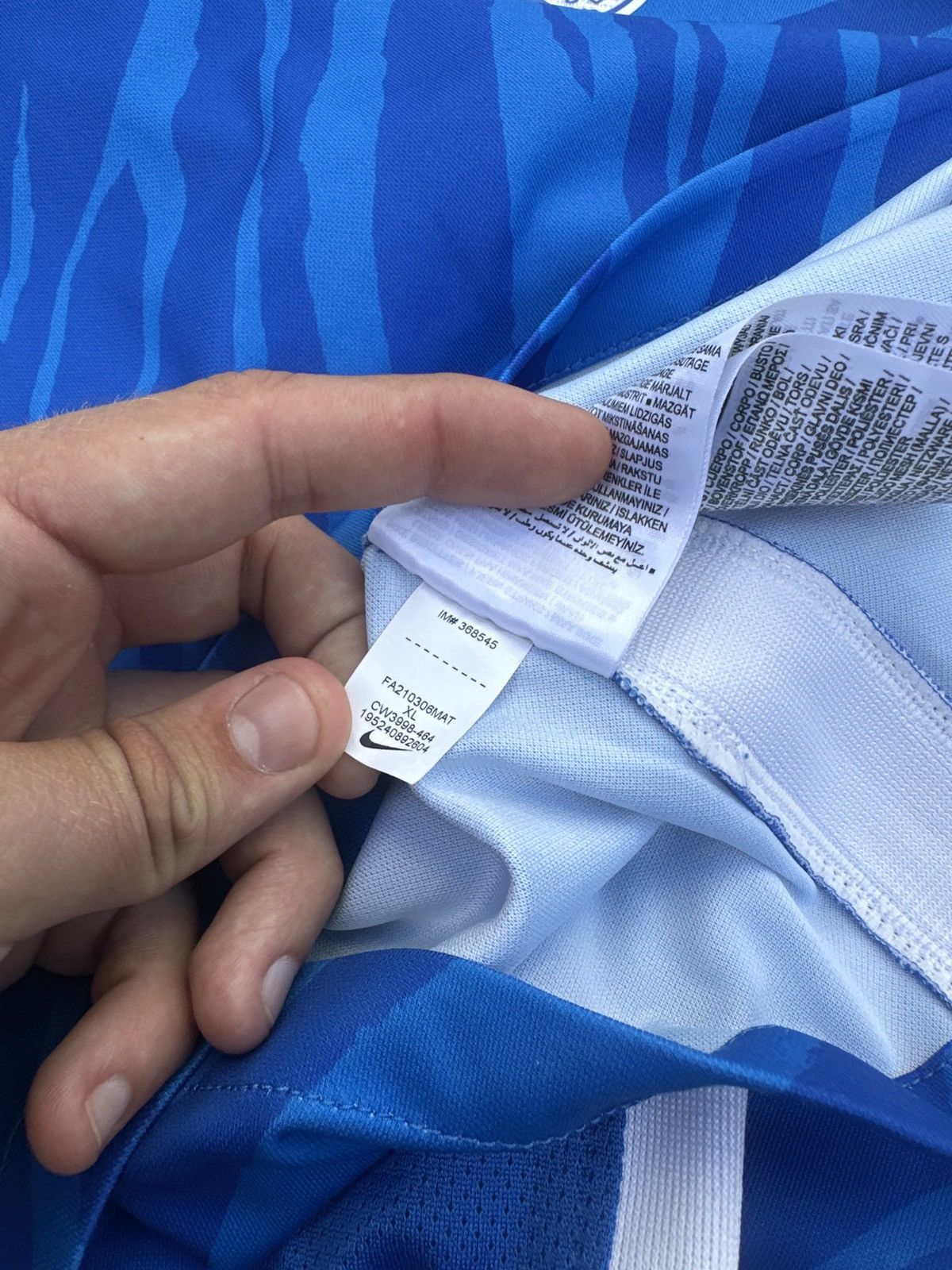 Nike Nike Soccer Jersey Birminngham City Blokecore style rare S Size US XL / EU 56 / 4 - 4 Thumbnail