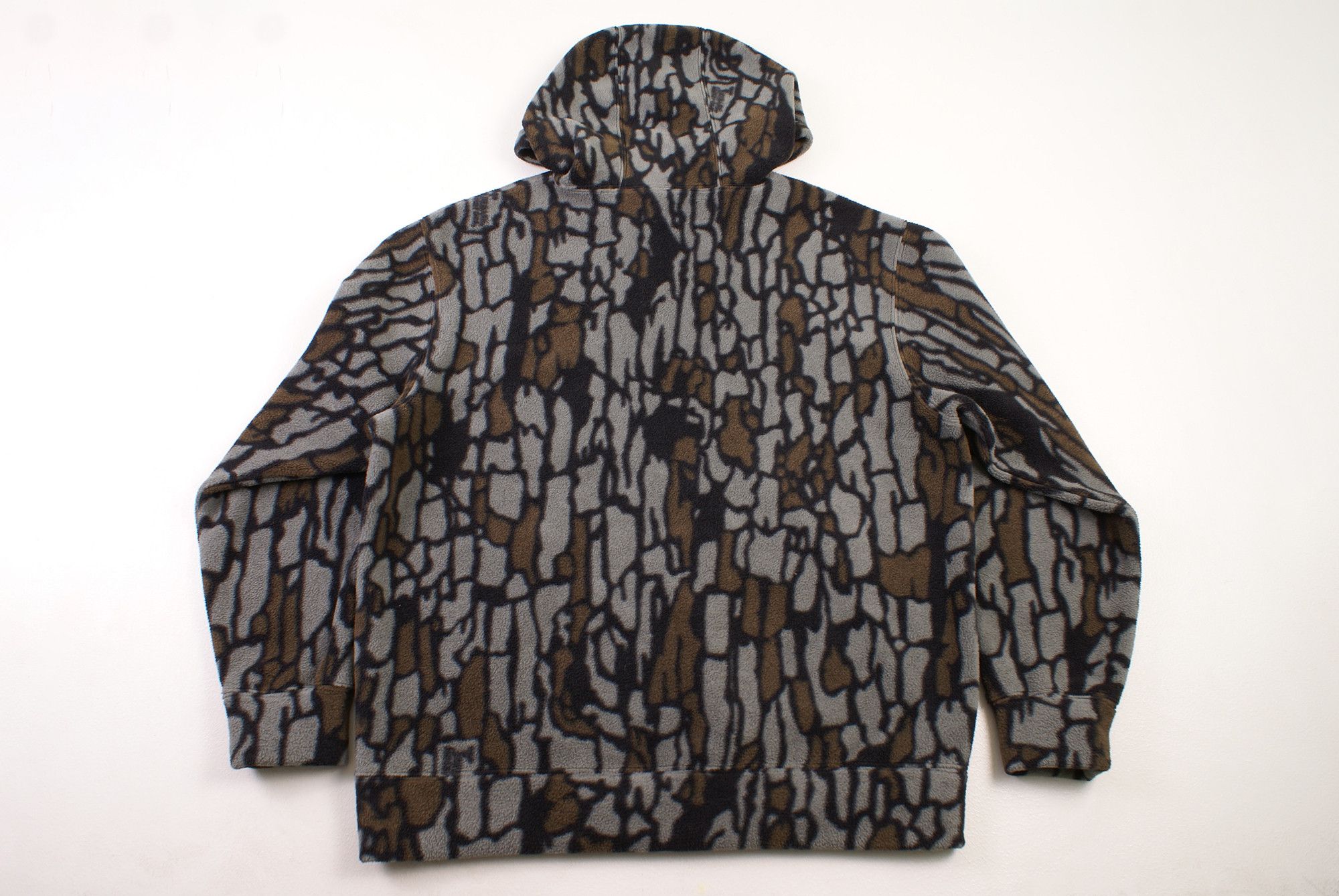 Supreme 2020 Supreme Polartec Hooded Sweatshirt OLIVE TREEBARK CAMO Size US M / EU 48-50 / 2 - 16 Thumbnail