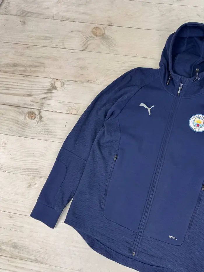 Puma Puma Manchester City Training Track Jacket Football Soccer Size US L / EU 52-54 / 3 - 2 Thumbnail