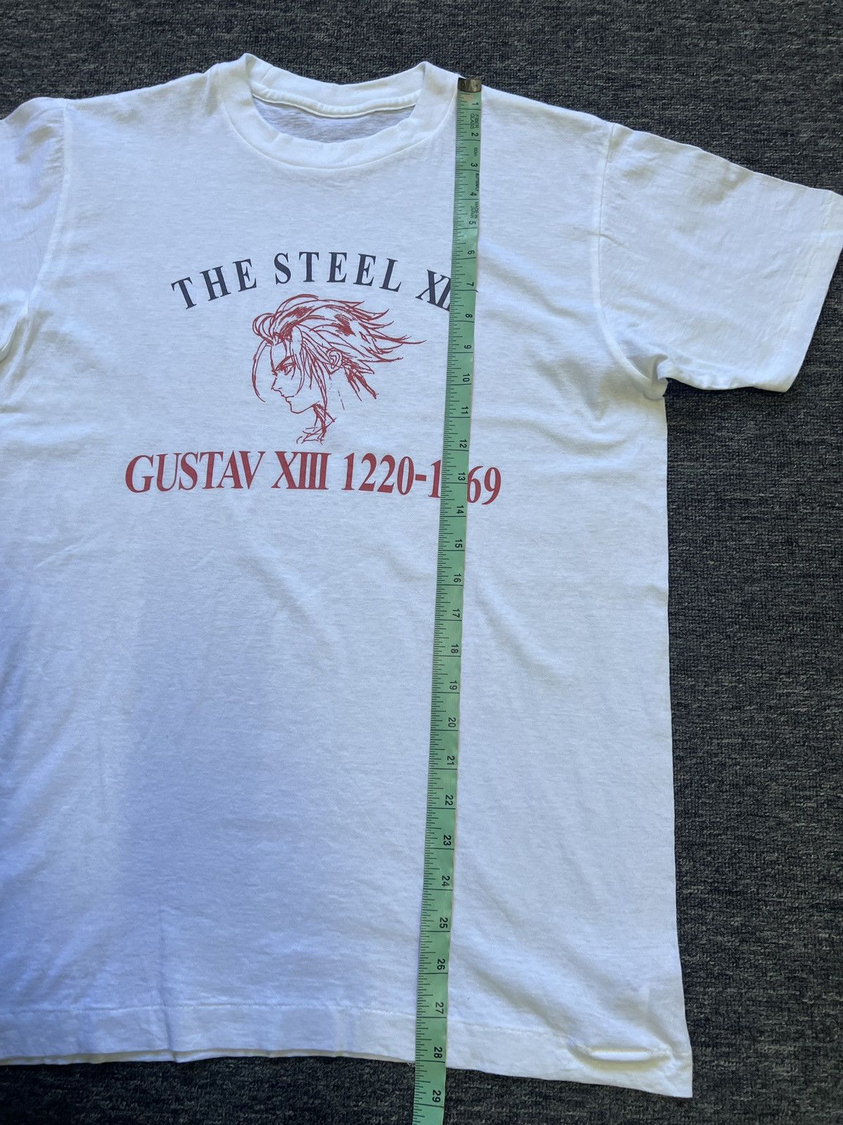 Anime Vintage Saga Frontier 2 Gustav Xiii anime video game tee Size US M / EU 48-50 / 2 - 9 Thumbnail