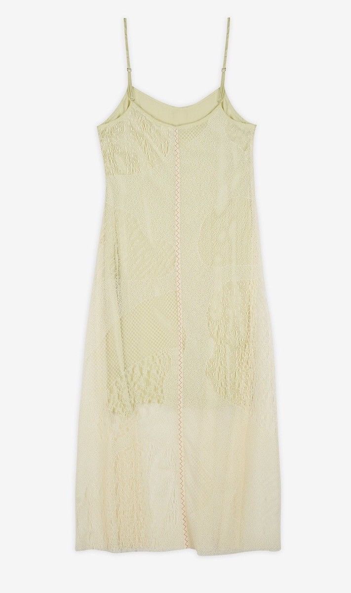 Brain Dead BRAIN DEAD Engineered Cloud Mesh Slip Dress Natural NEW Sz M Size M / US 6-8 / IT 42-44 - 4 Thumbnail