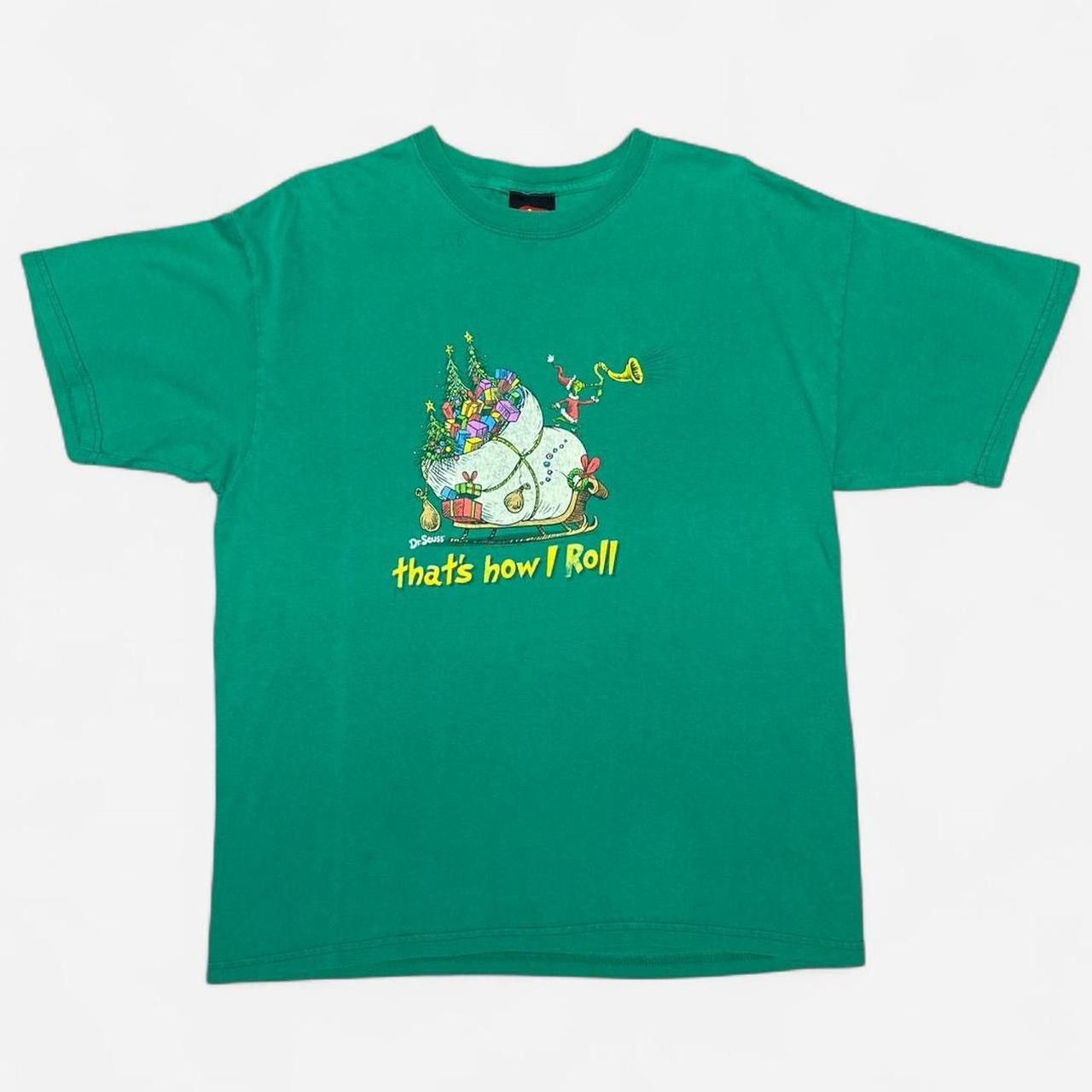 Other Vintage DrSeuss that’s how I roll grinch Christmas green tee Size US M / EU 48-50 / 2 - 1 Thumbnail