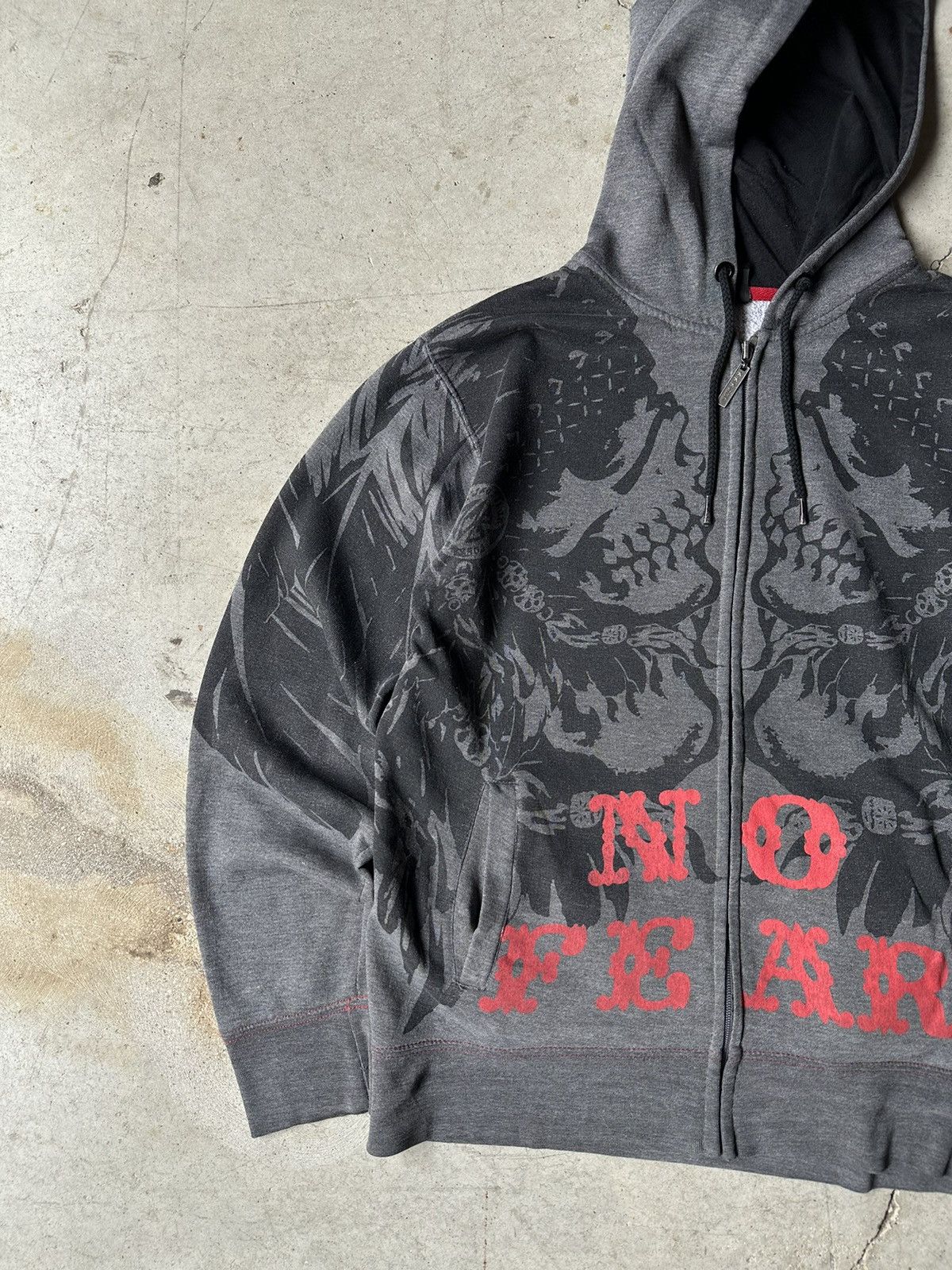No Fear × Playboi Carti Y2K Vintage No Fear zip up hoodie Size US S / EU 44-46 / 1 - 4 Thumbnail